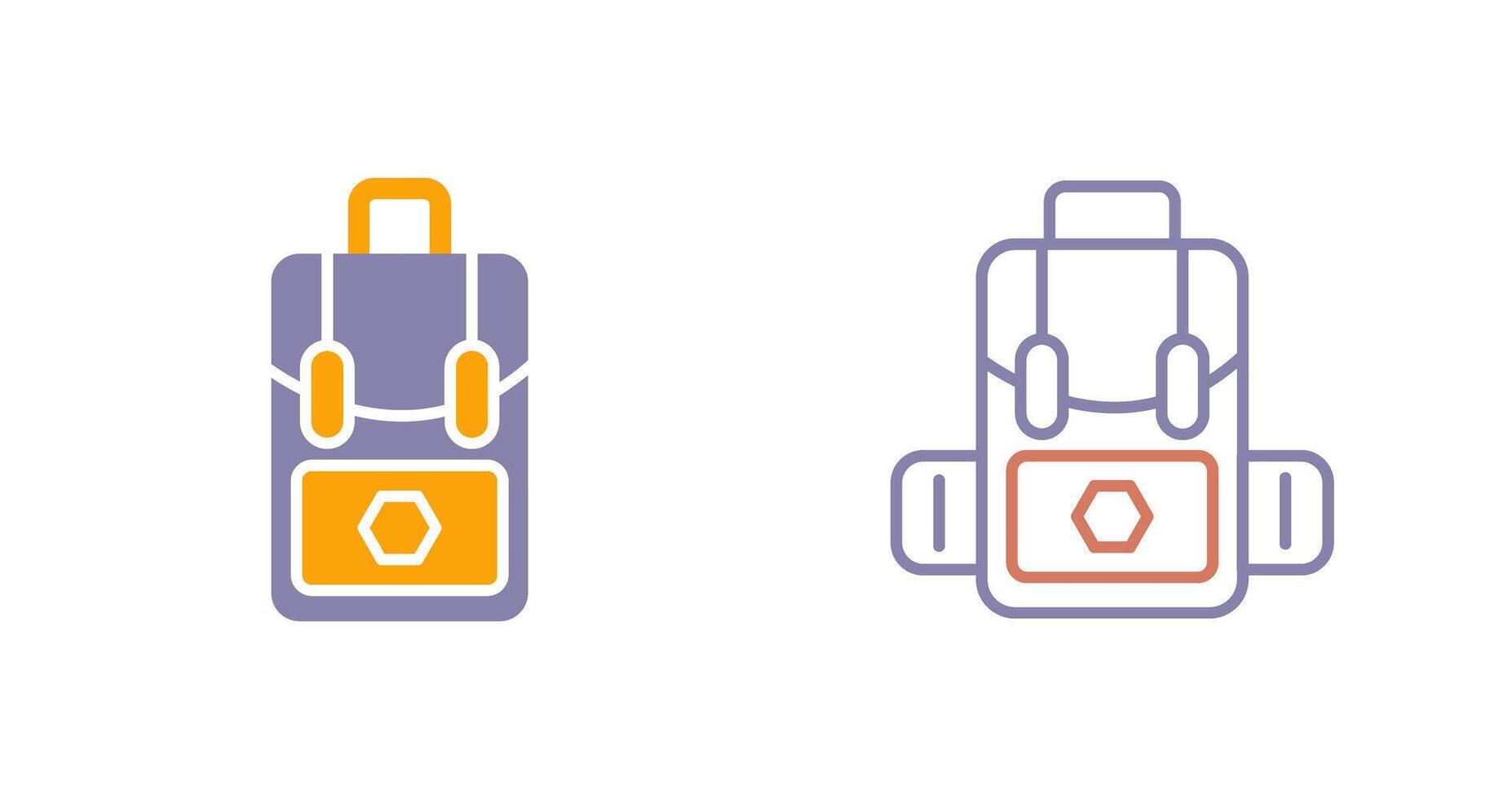 Bag Pack Icon vector