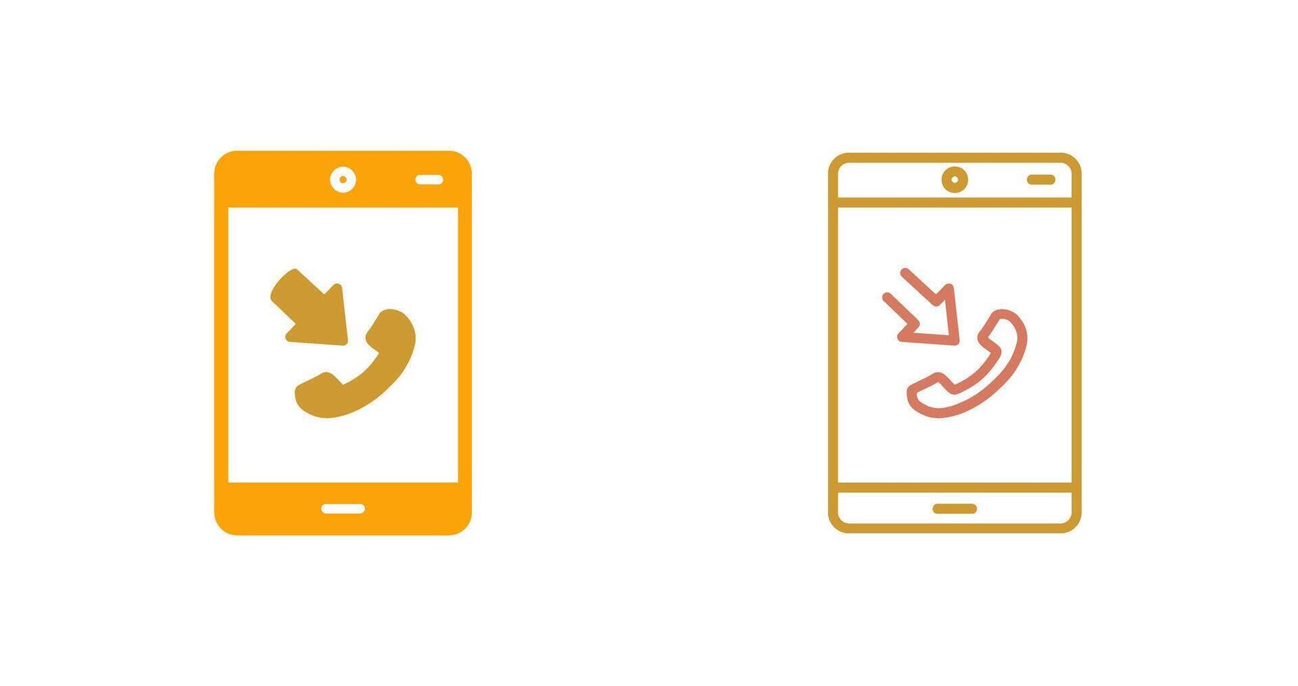 Incoming Call Icon vector