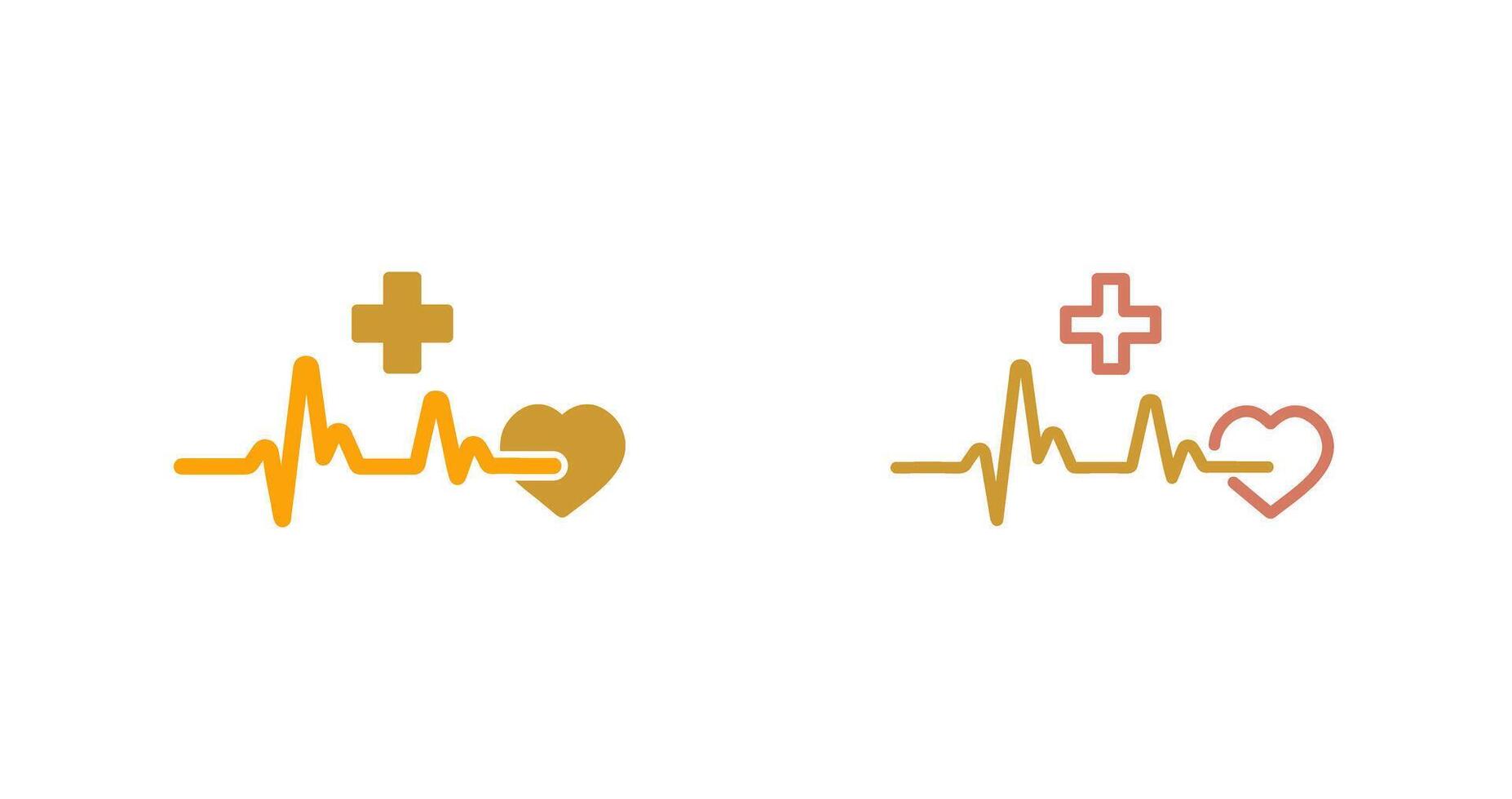 Heart Attack Icon vector
