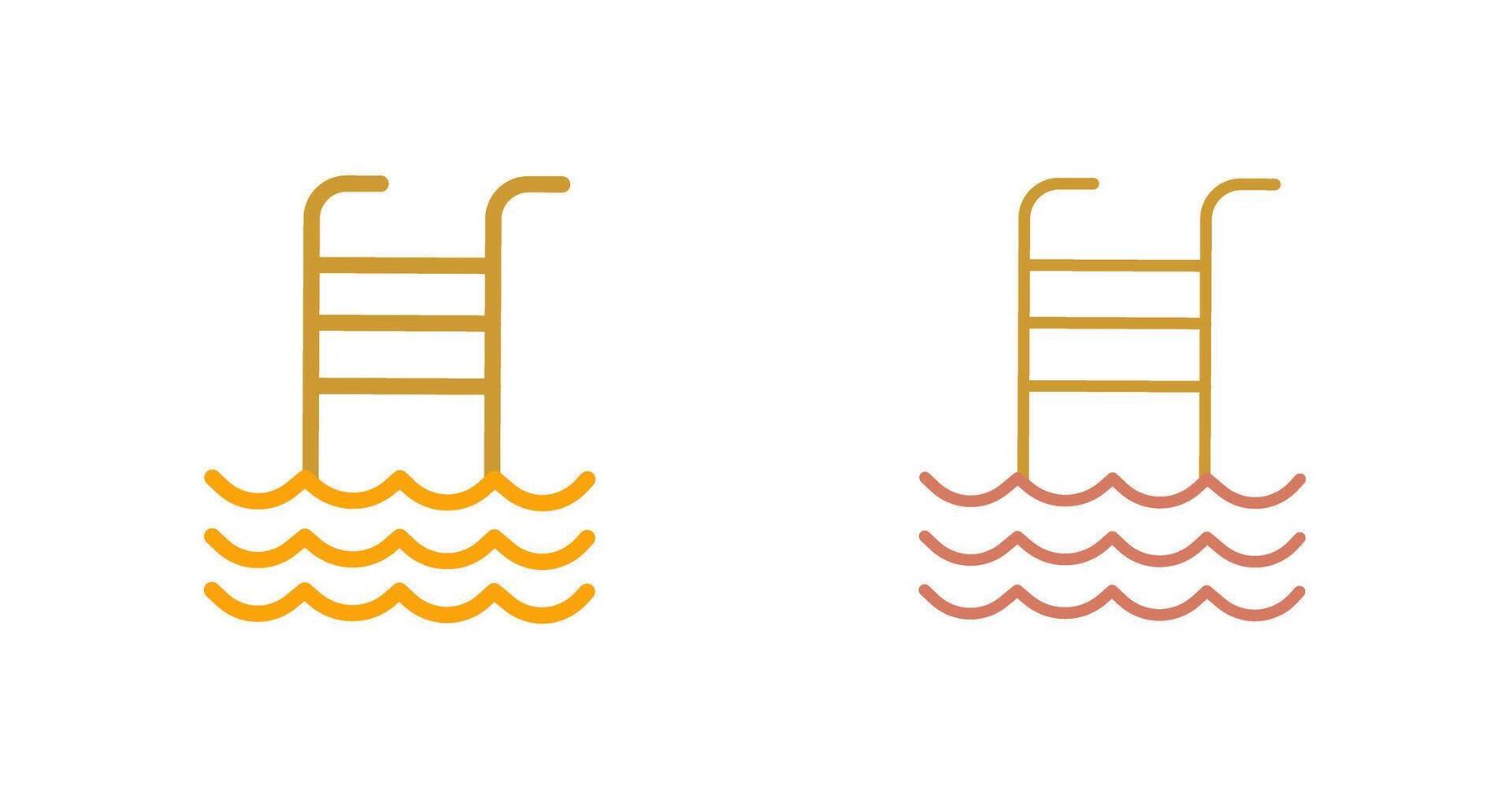 Swimming Pool Icon vector