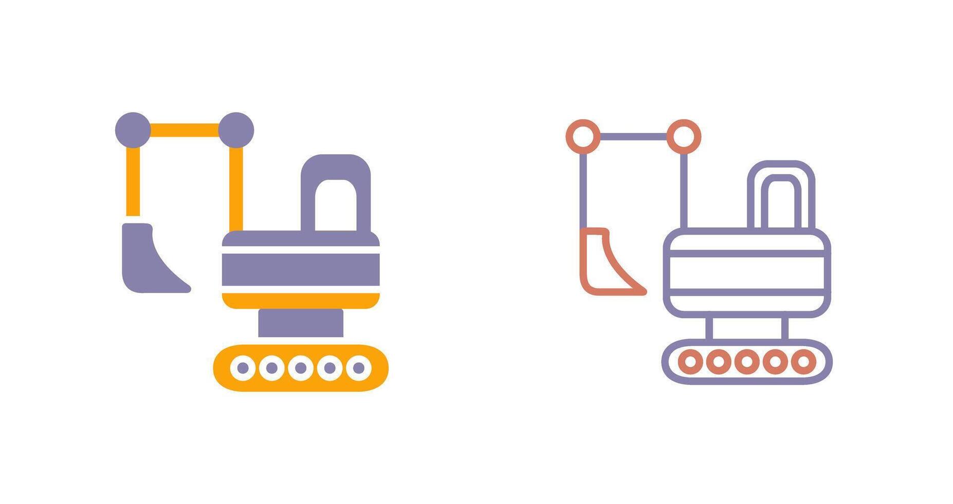 Heavy Machinery Icon vector