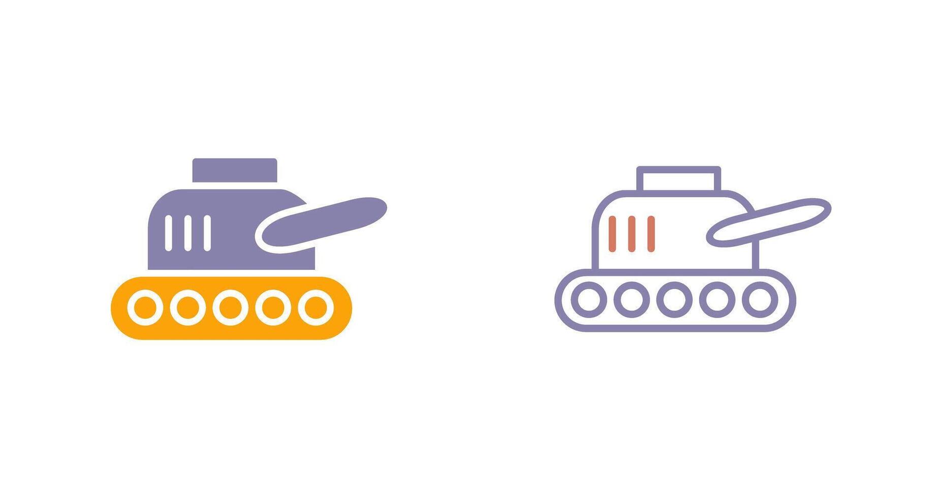 Tank Exhibit Icon vector