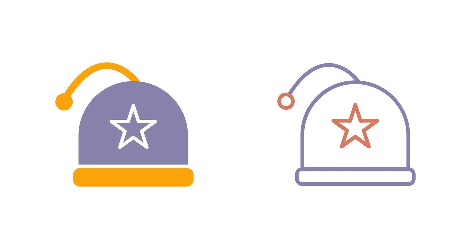 Christmas Cap Icon vector