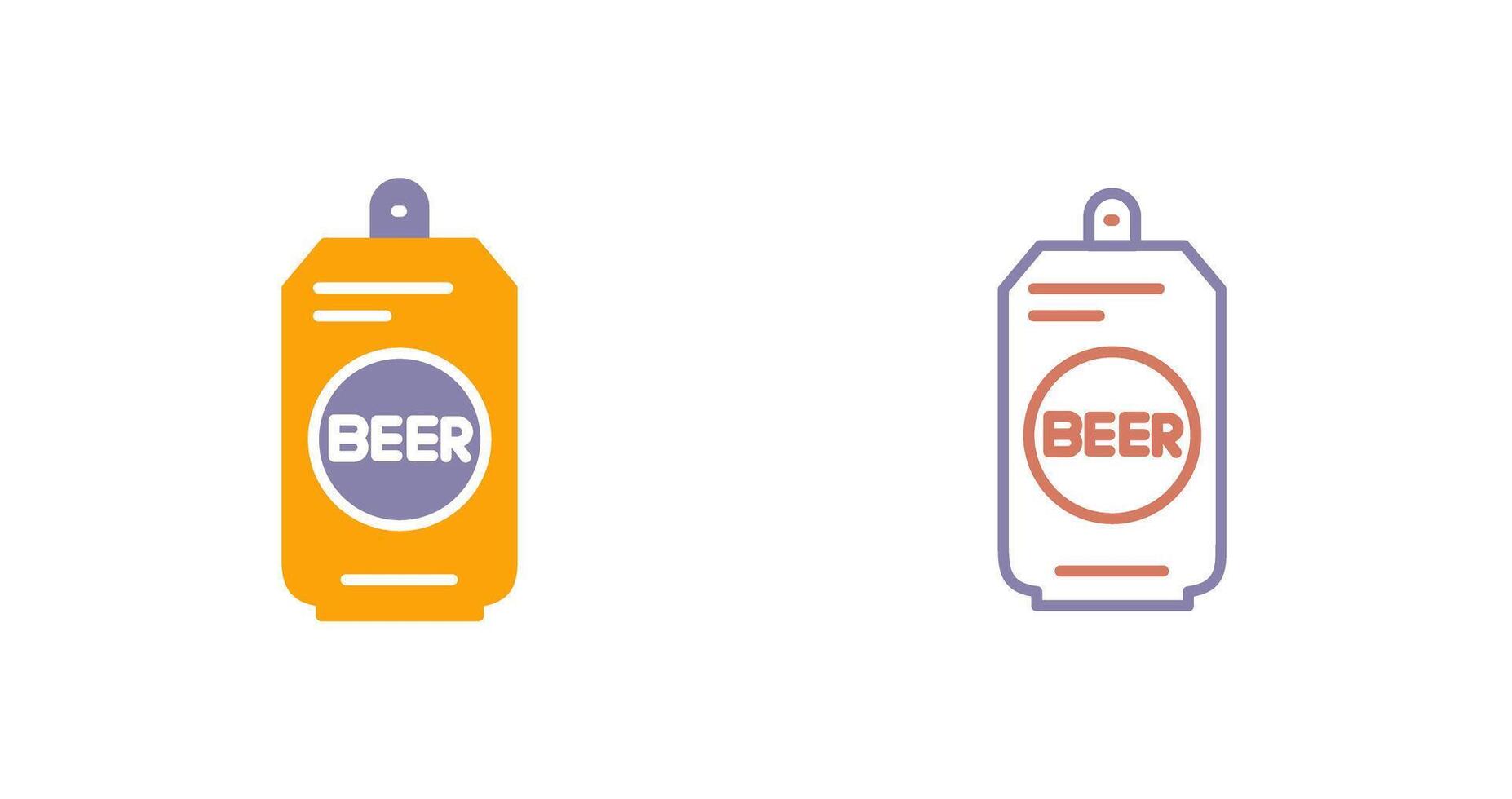 Beer Can II Icon vector