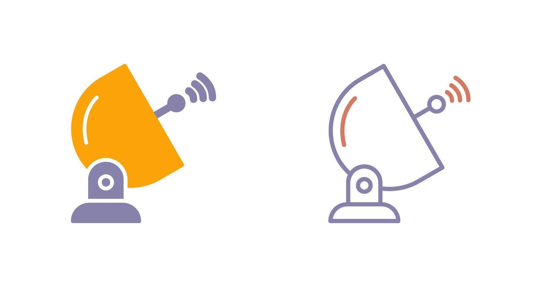 Satellite Dish Icon vector