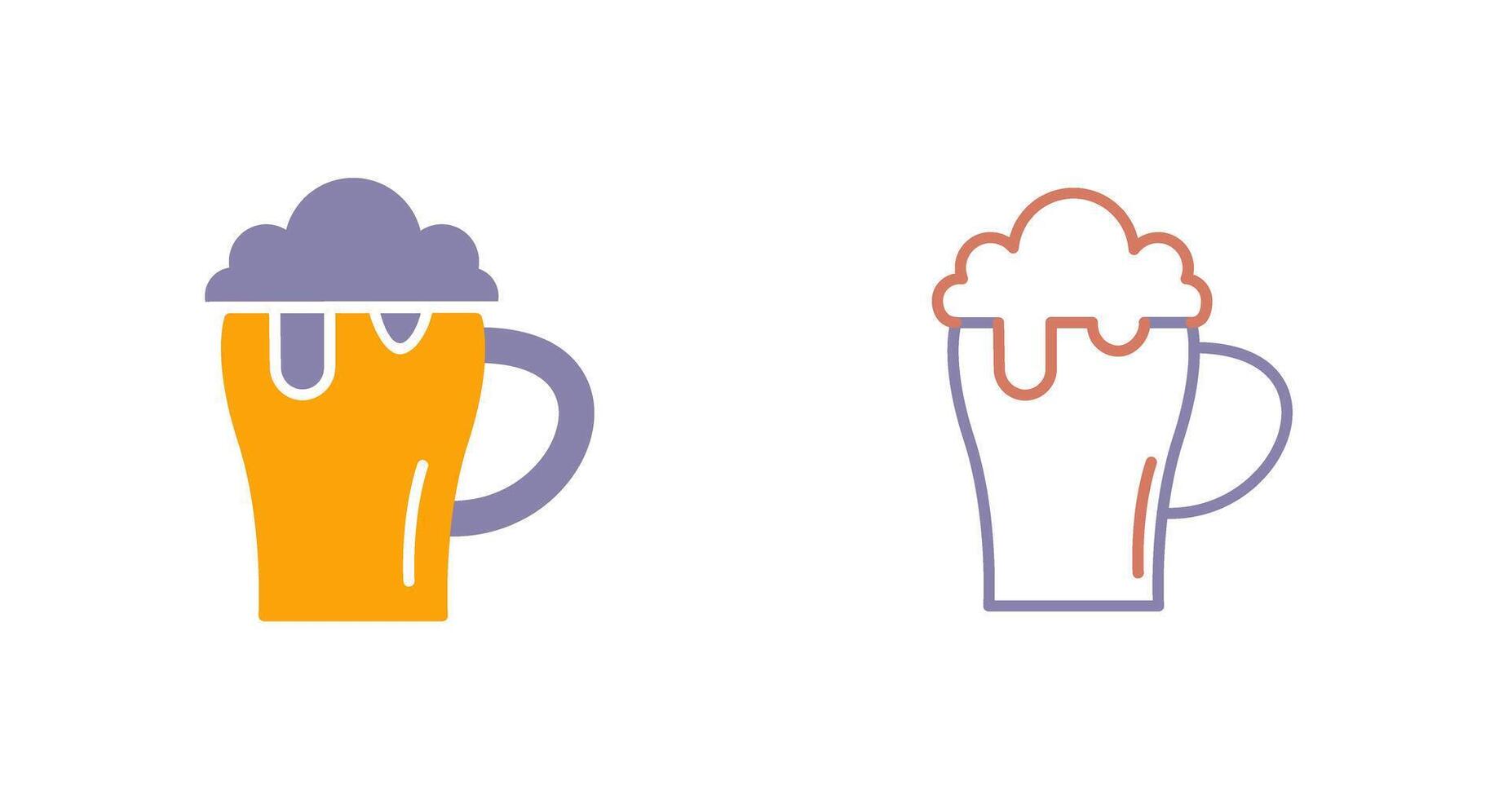 Beer Mug Icon vector