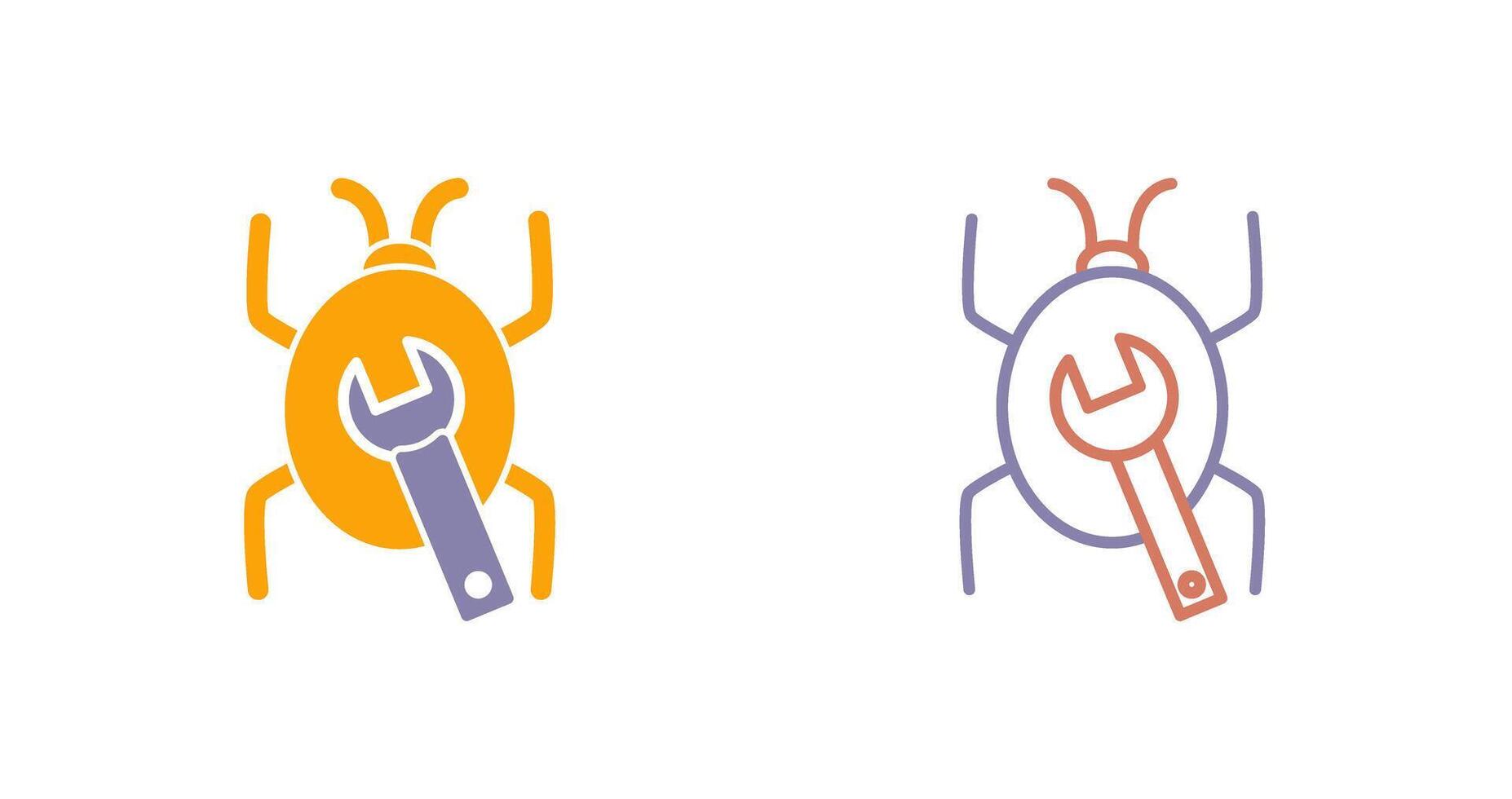 Bug Fixing Icon vector