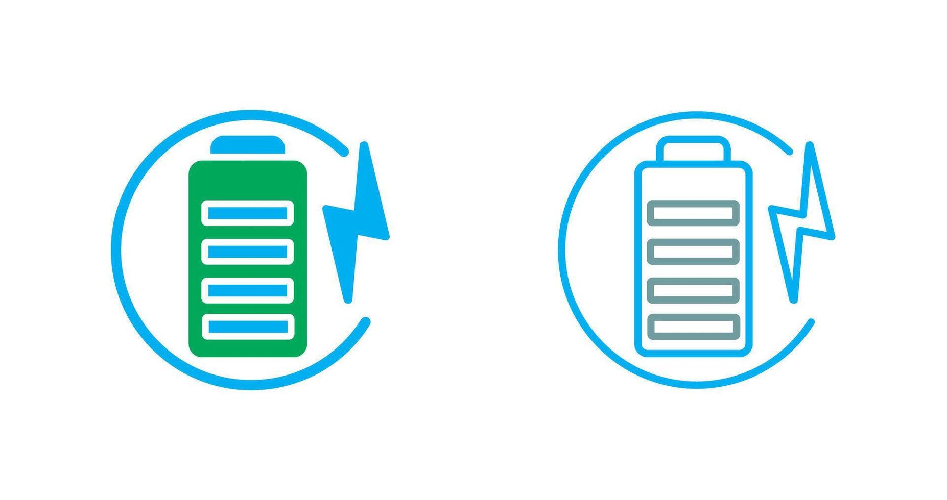 Charge Battery Icon vector