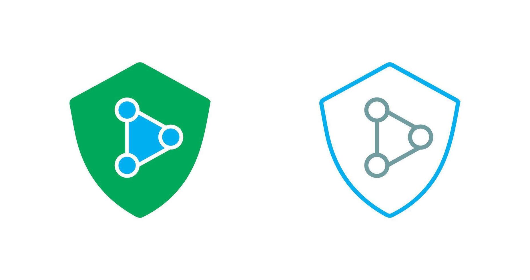 Network Protection Icon vector