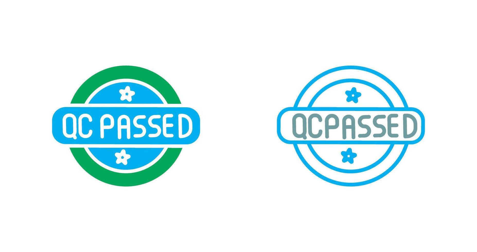 QC Passed Icon vector