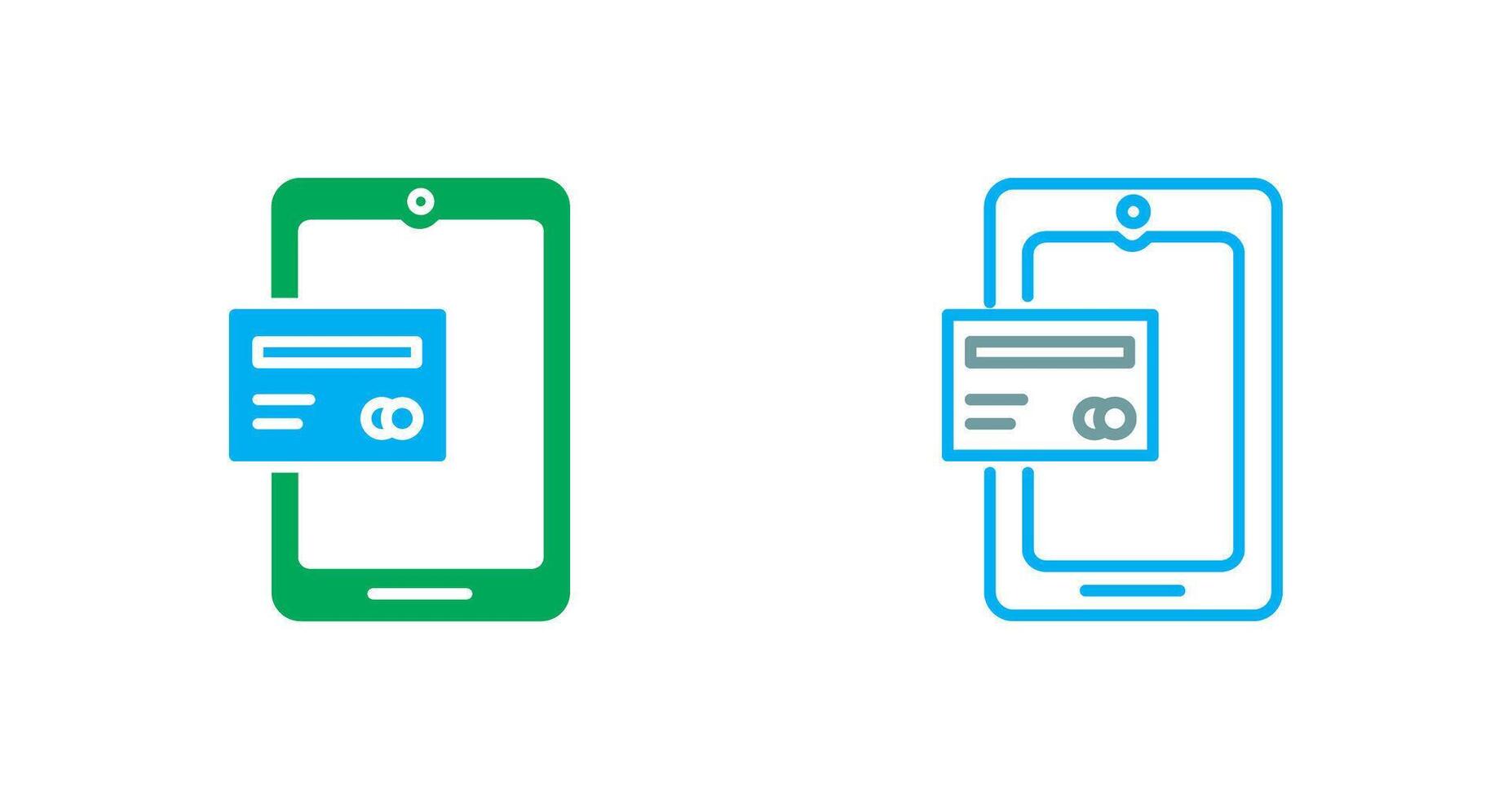 Mobile Banking Icon vector