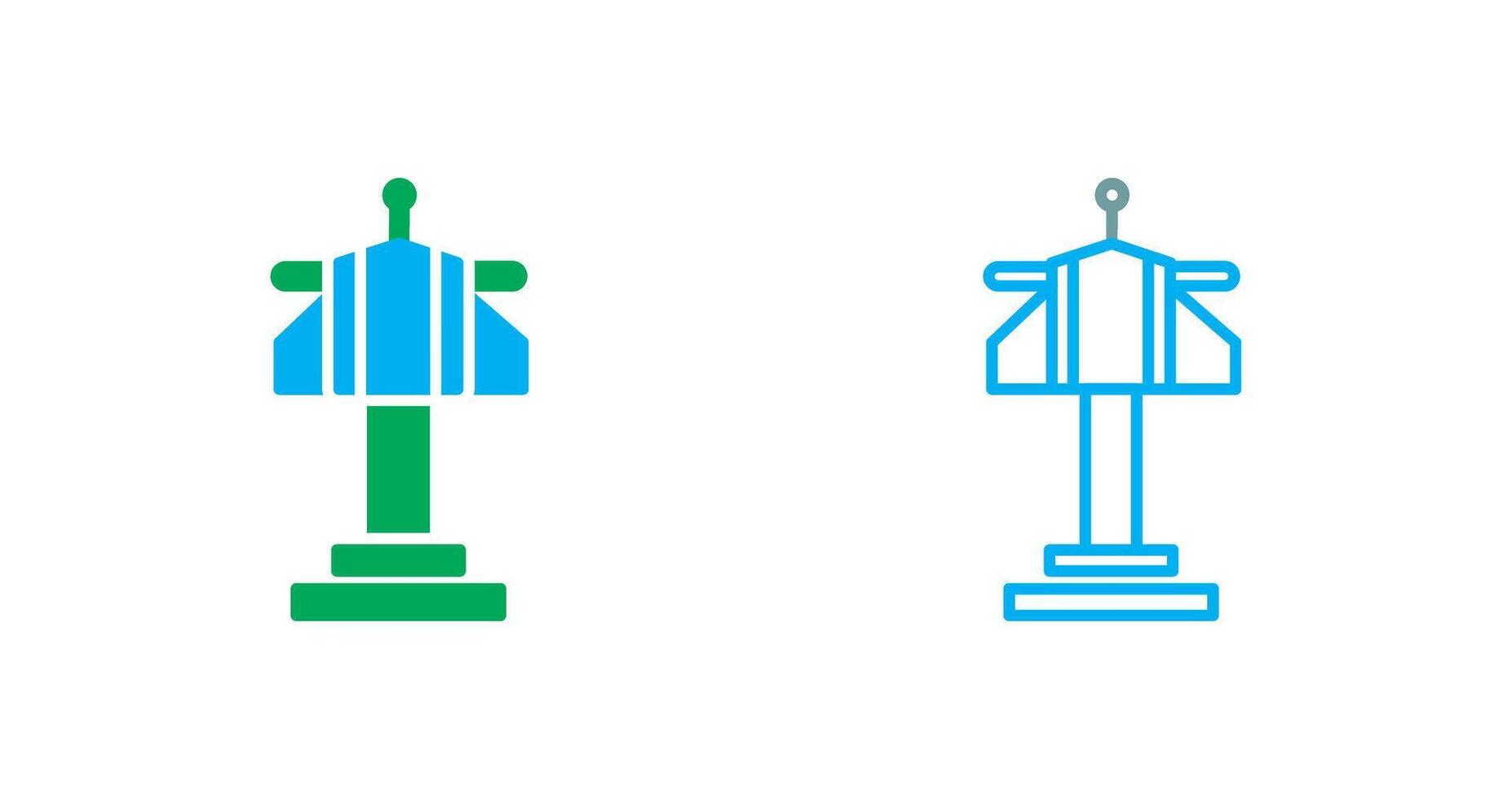 Air Control Tower Icon vector