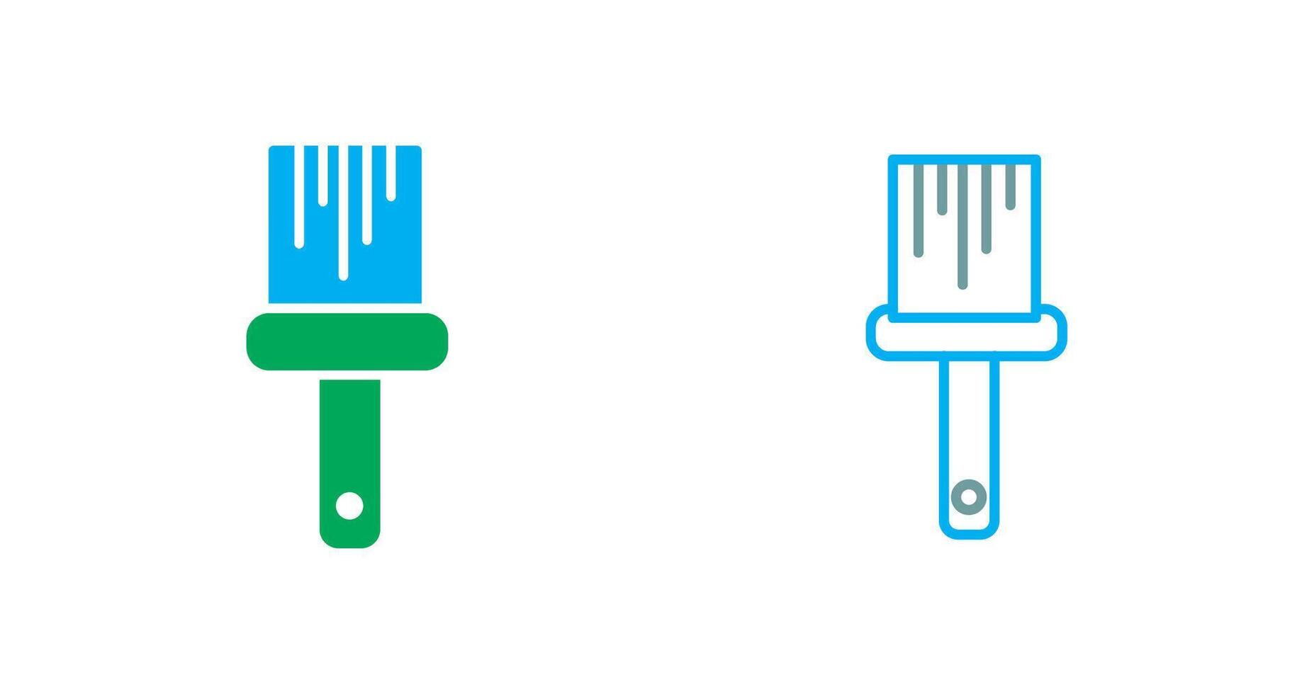Brush Color Icon vector