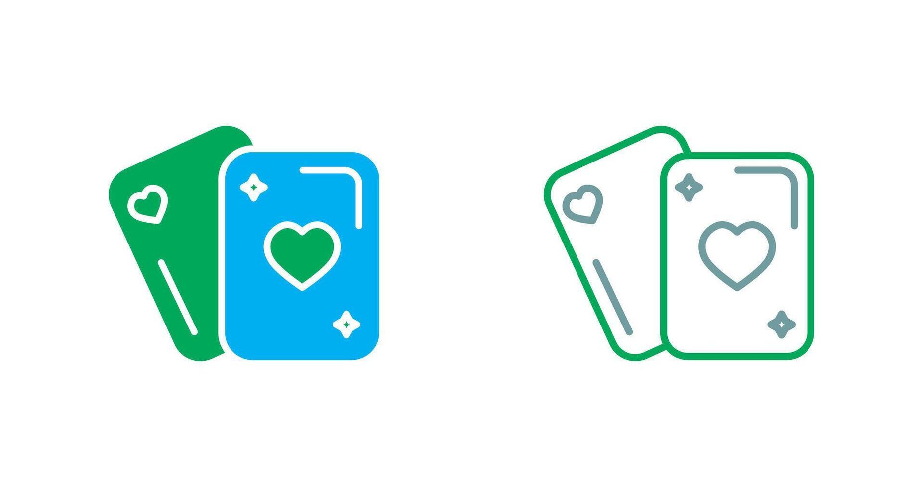 Playing Card Icon vector