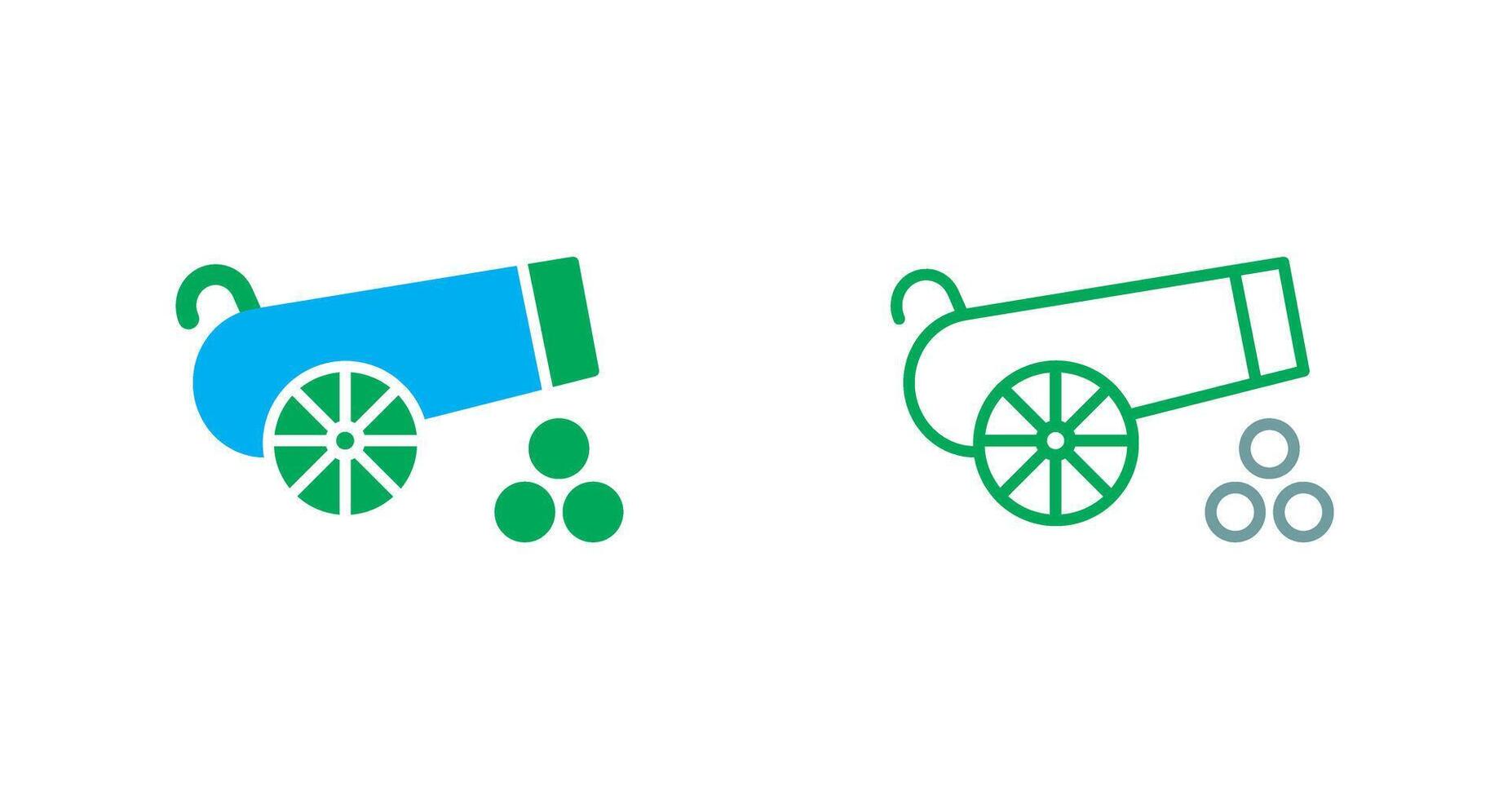Cannon Balls Icon vector