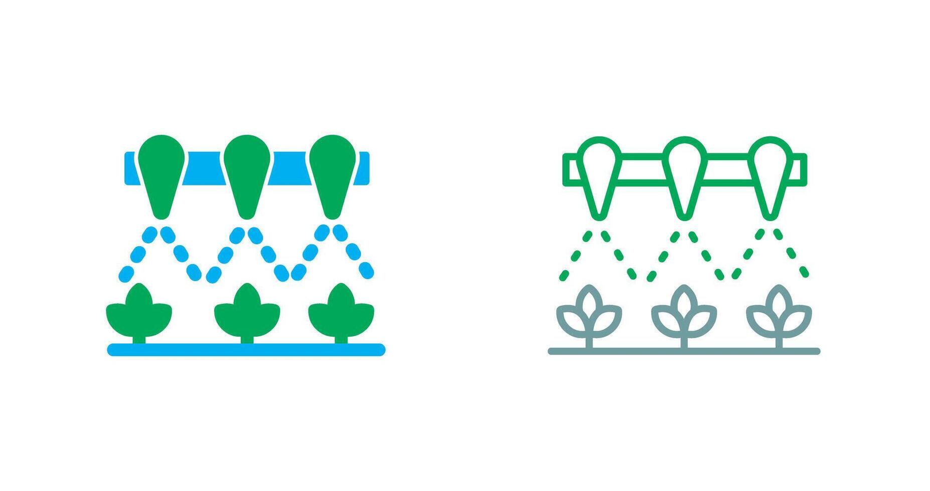 Irrigation System Icon vector