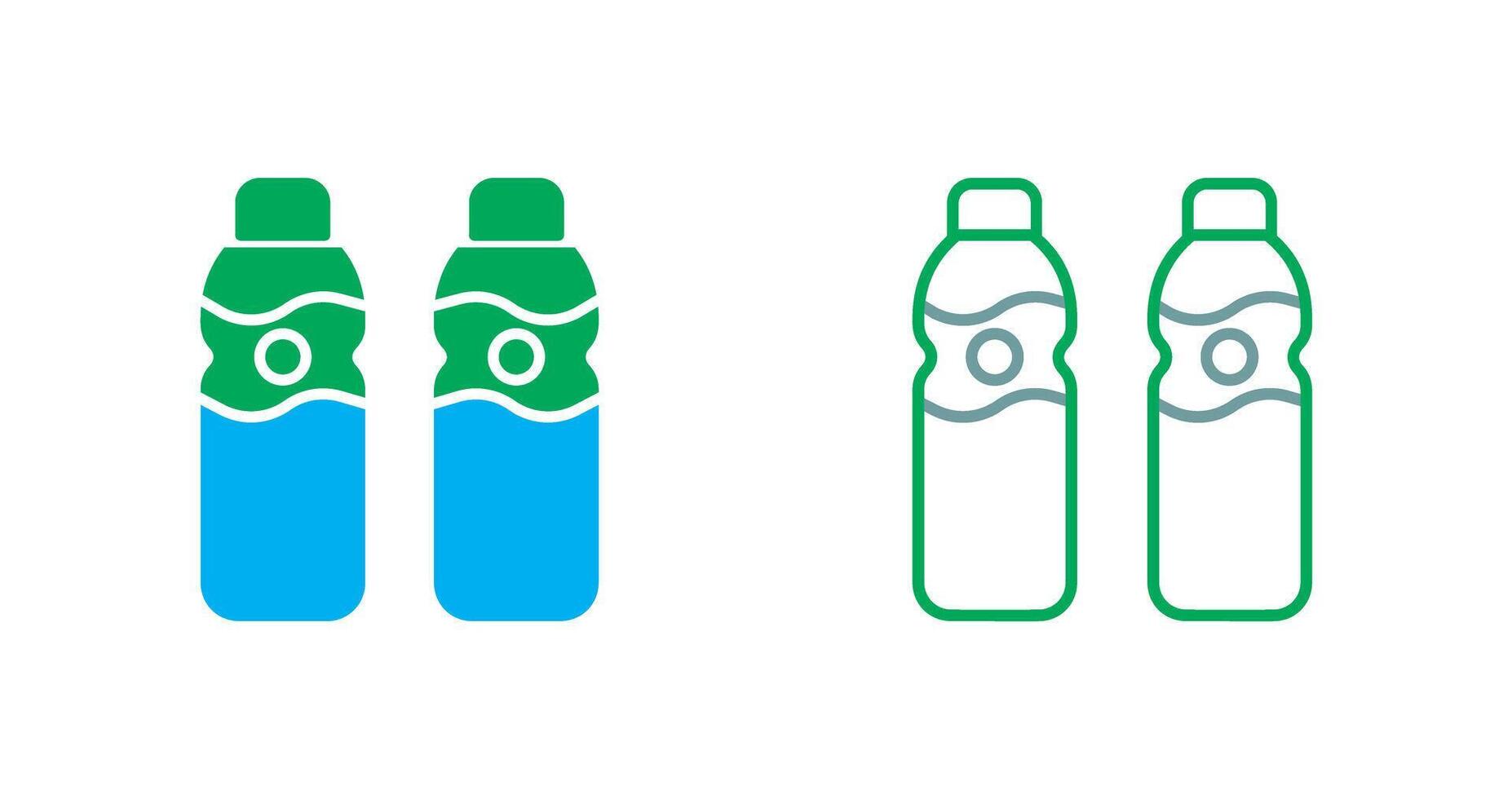 Water Bottle Icon vector