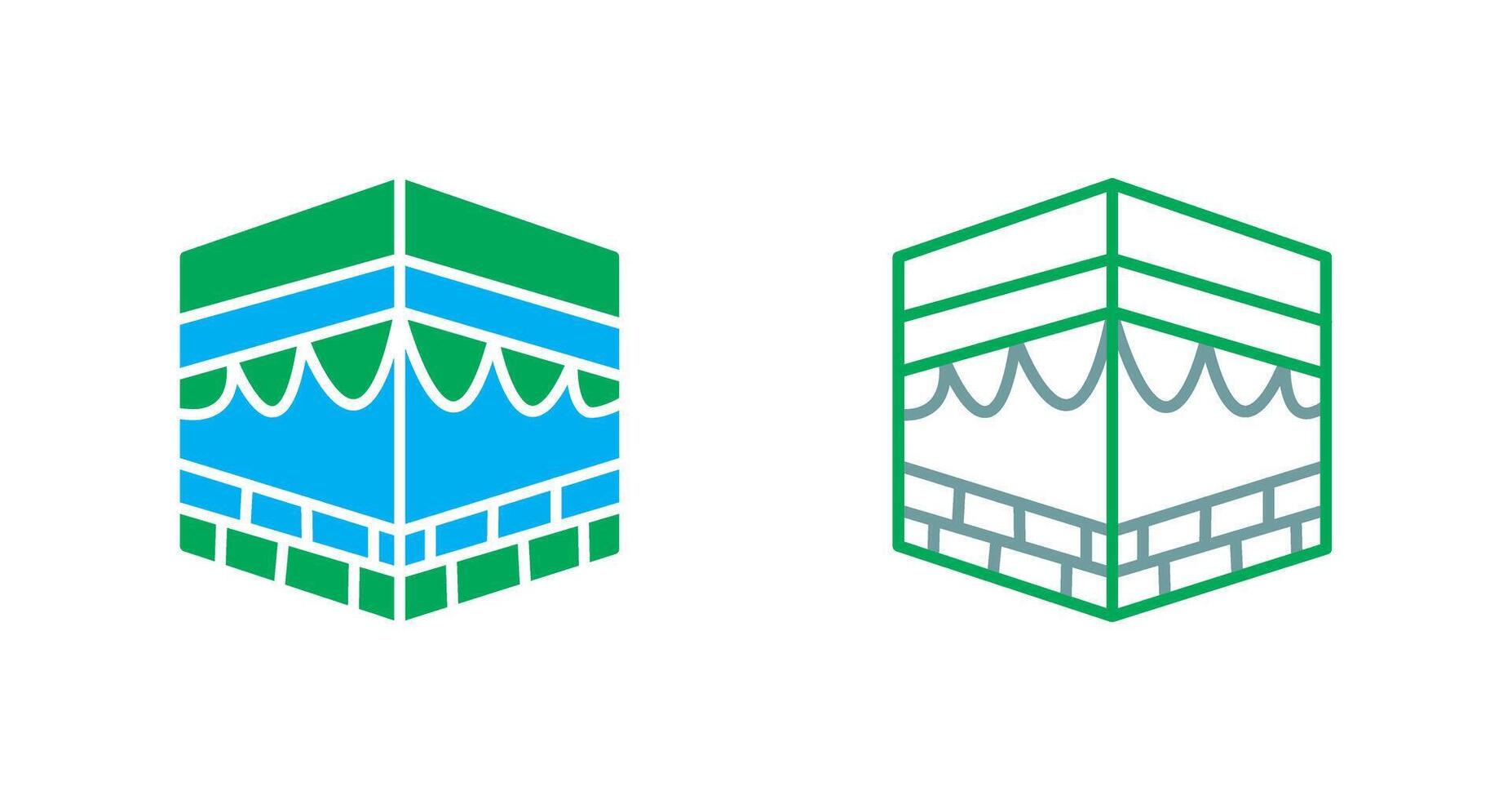 Khana Kaaba Icon vector