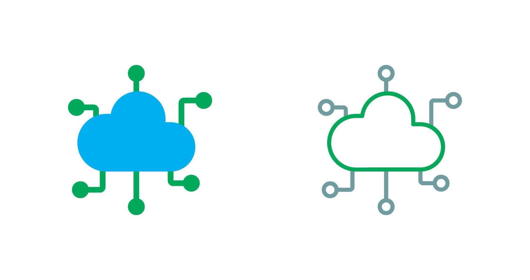 Cloud Computing Icon vector