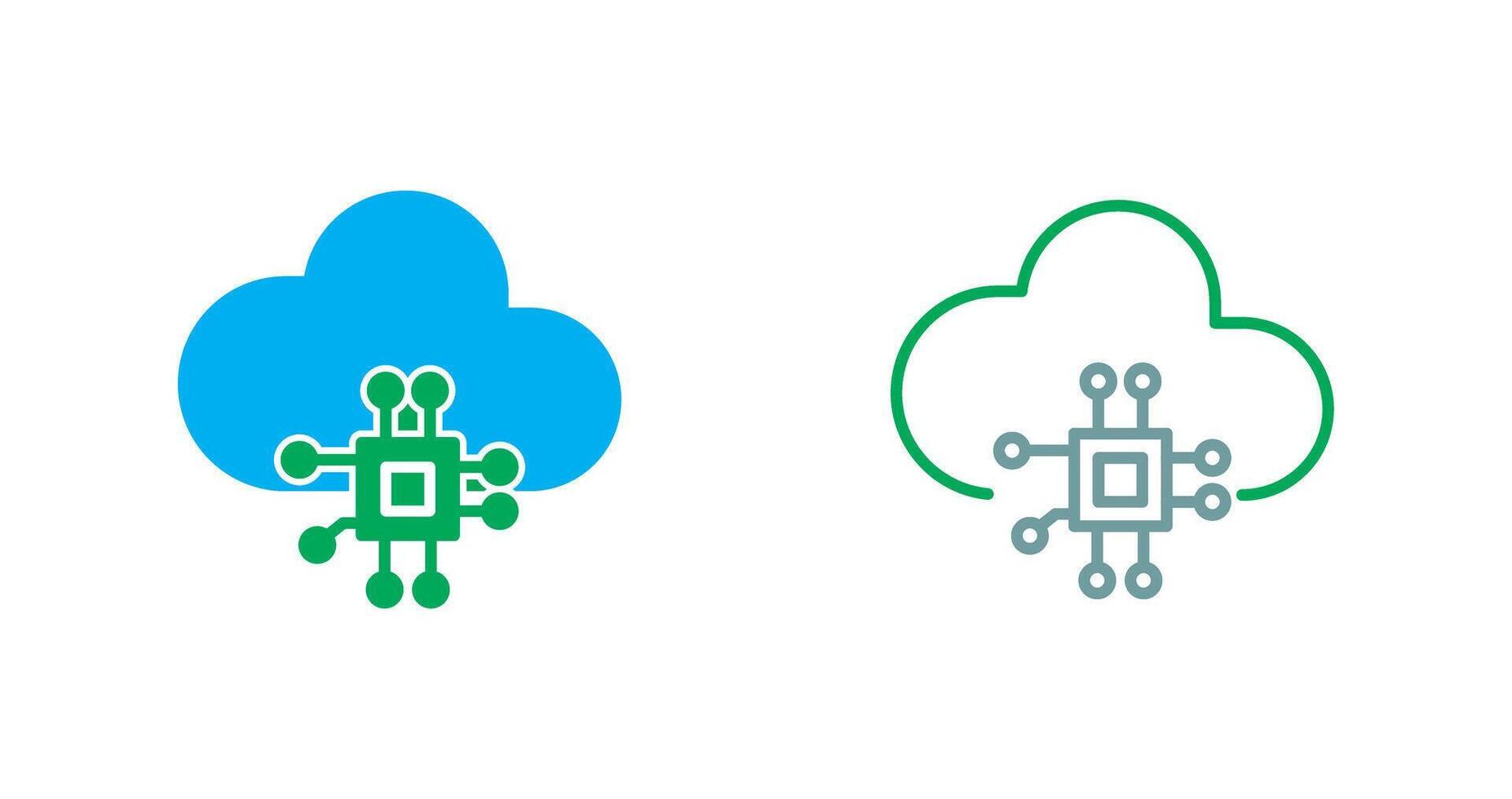 Cloud Computing Icon vector