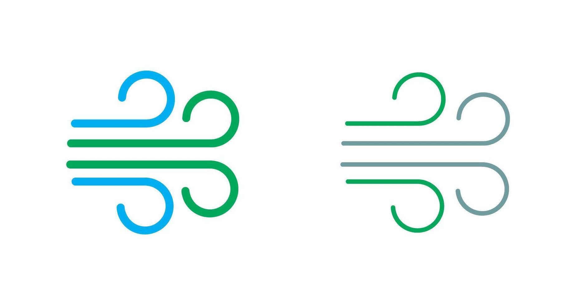 Wind Sign Icon vector