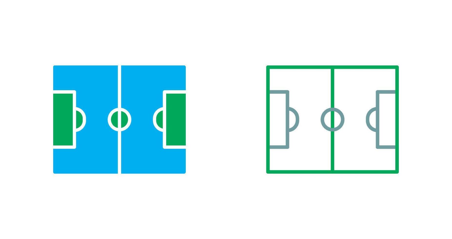 Football Field Icon vector