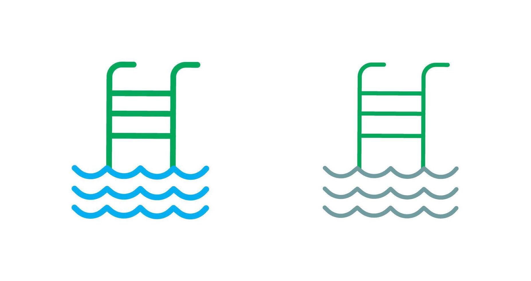 Swimming Pool Icon vector