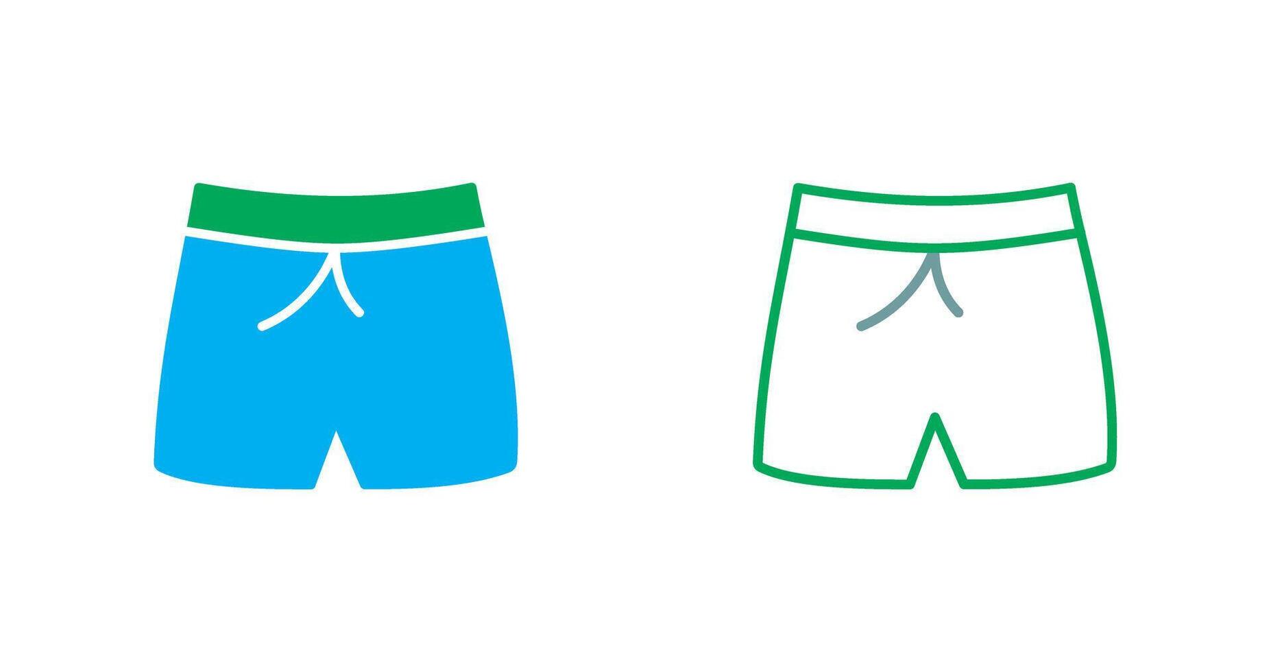 Swim Suit Icon vector