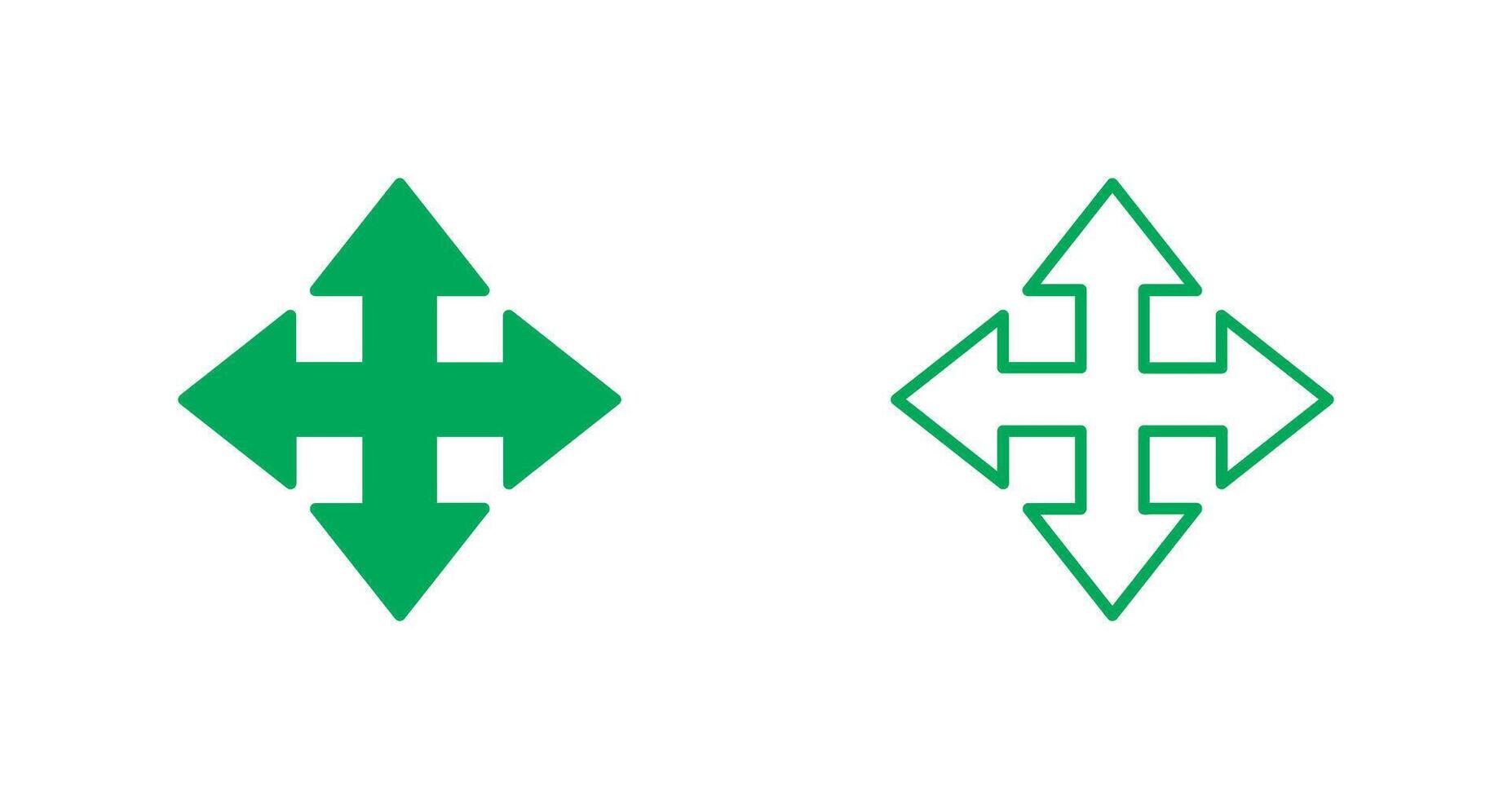 Move Arrow Icon vector