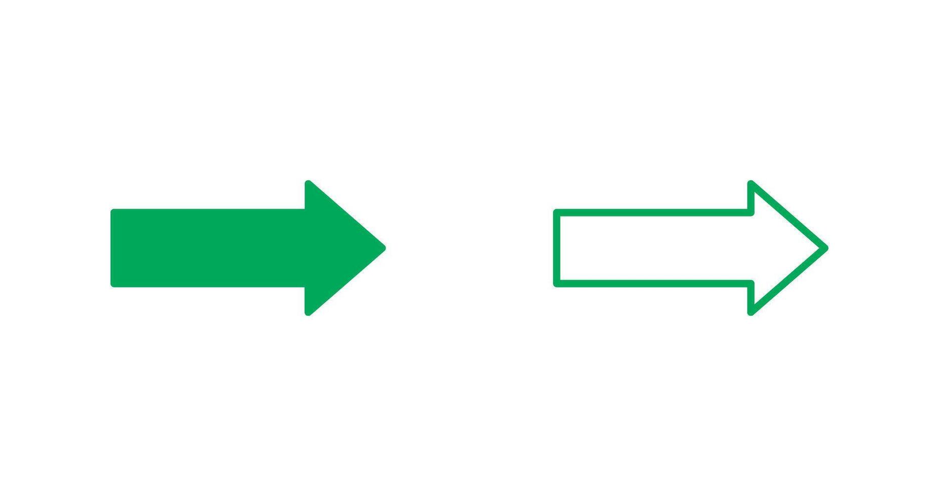 Arrow Right Icon vector