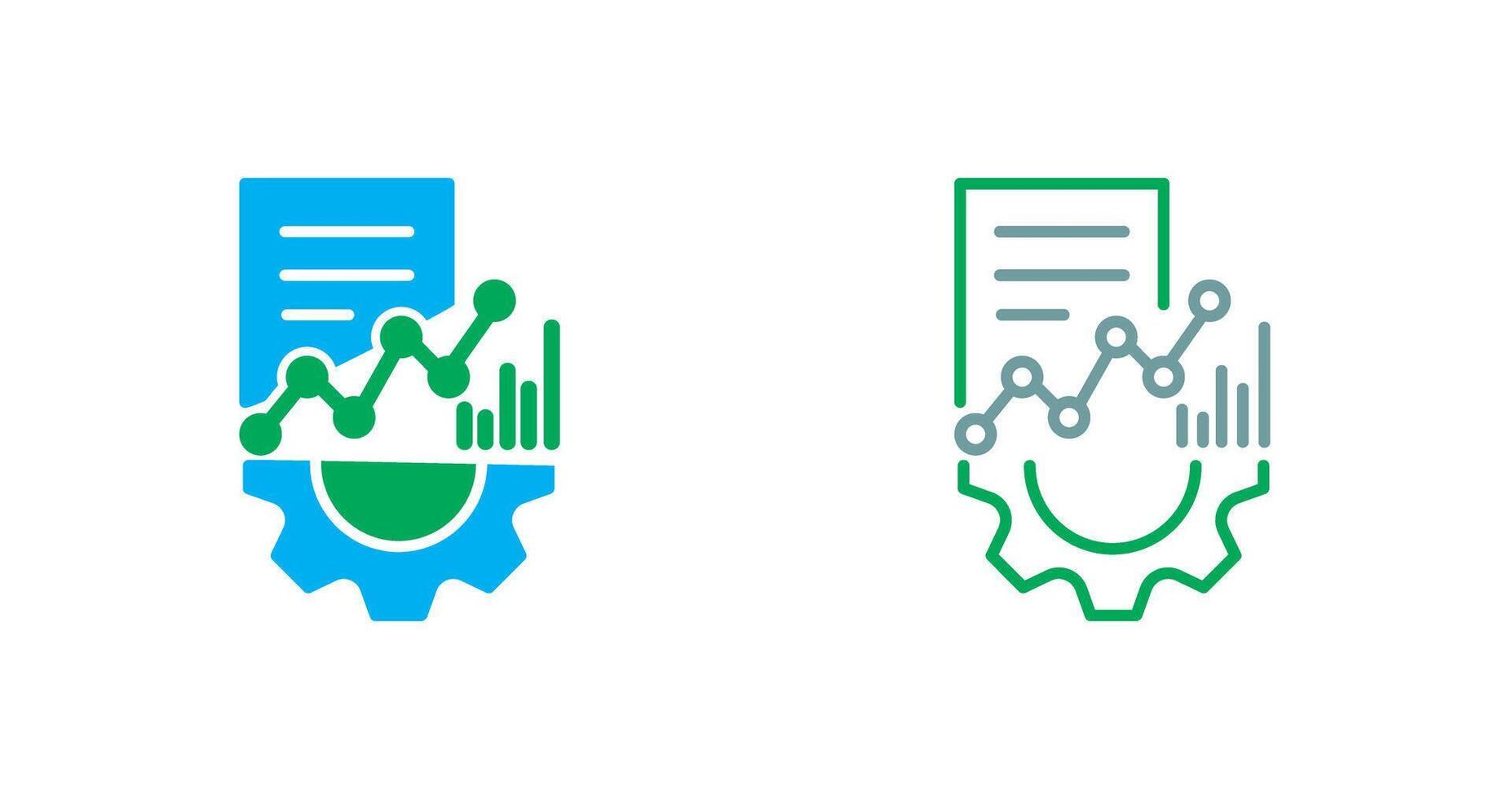 Manage Data Icon vector