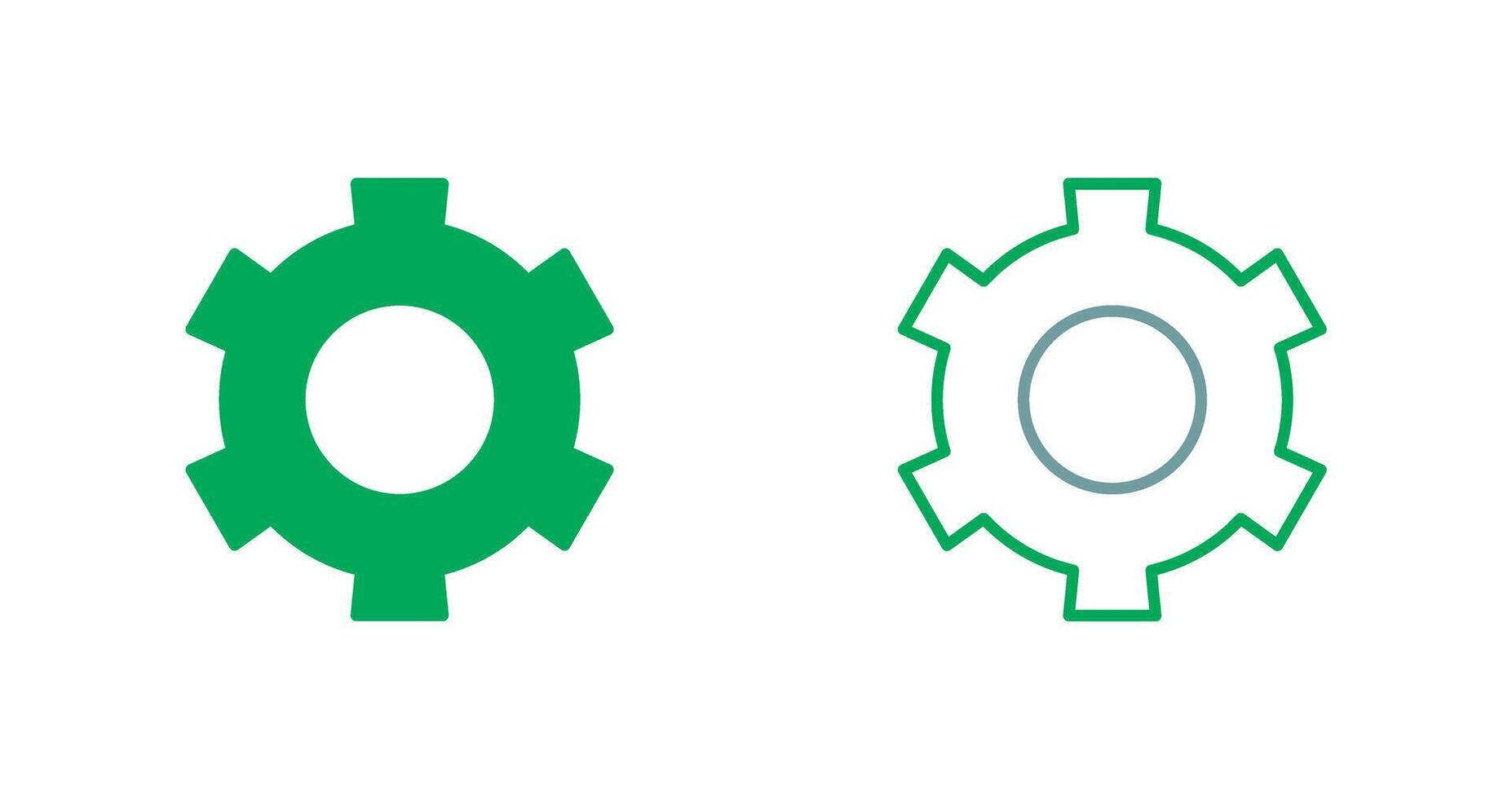 Setting Gear Icon vector