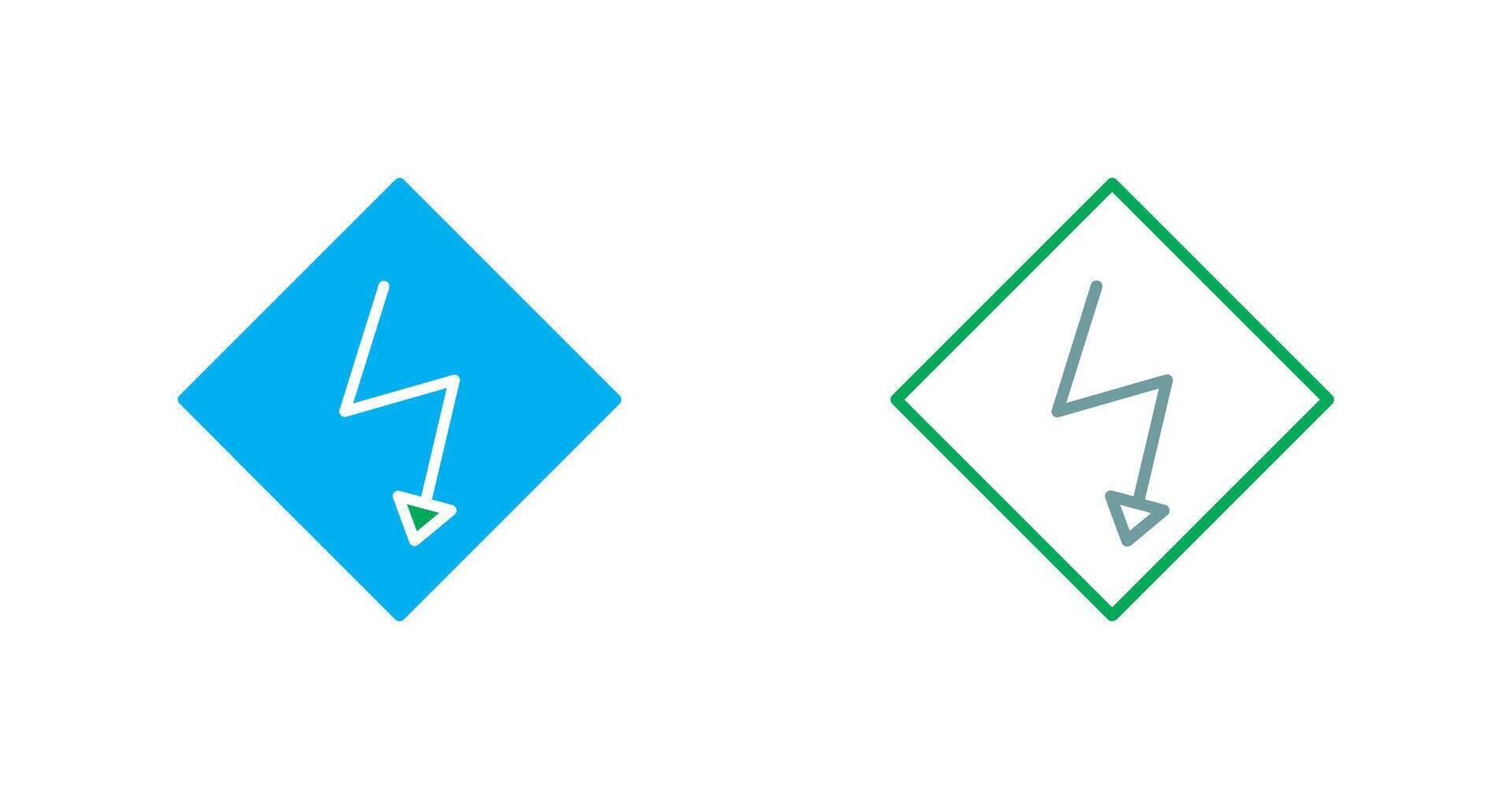 High Voltage Icon vector
