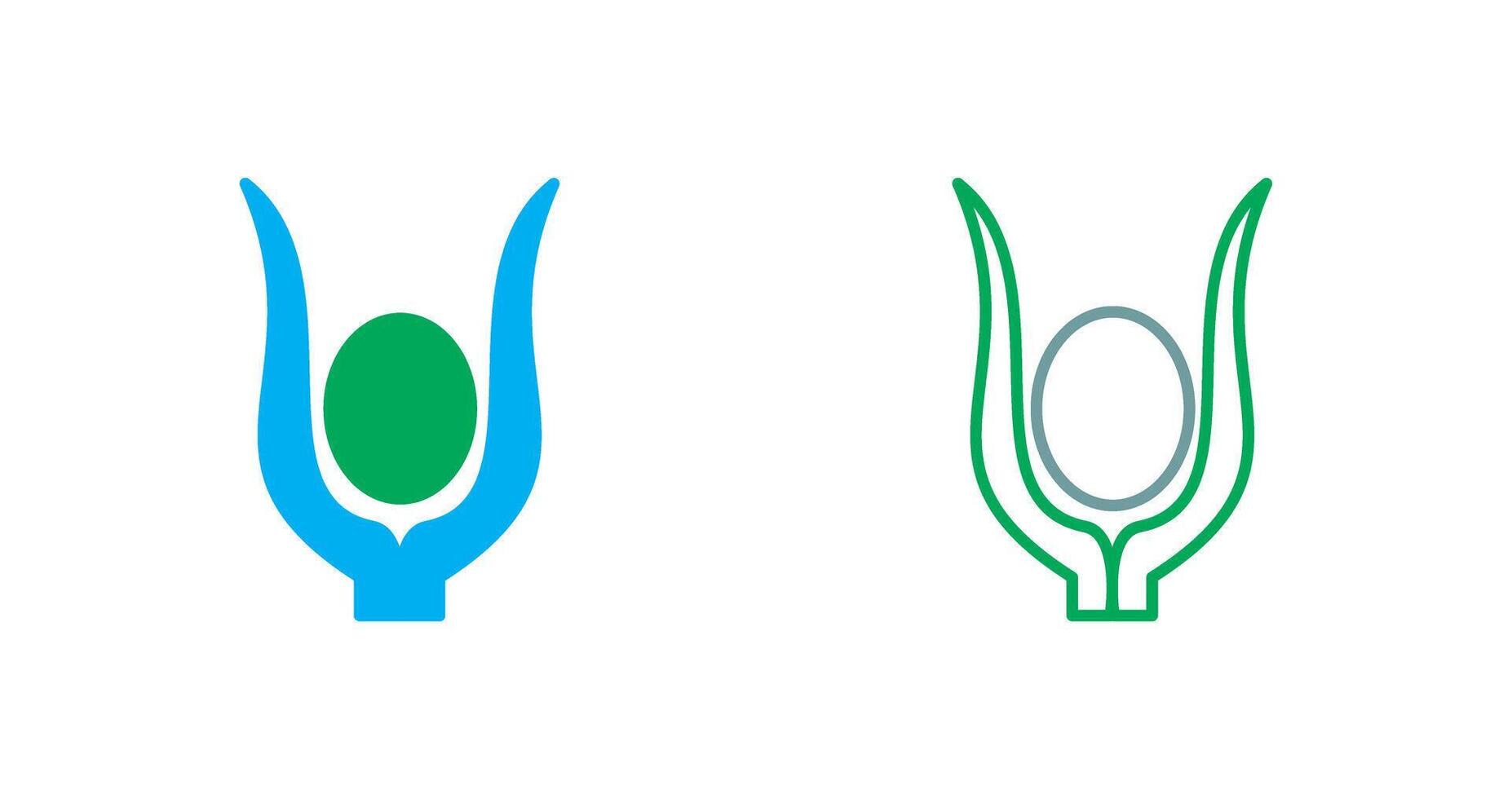 Egyptian god Icon vector