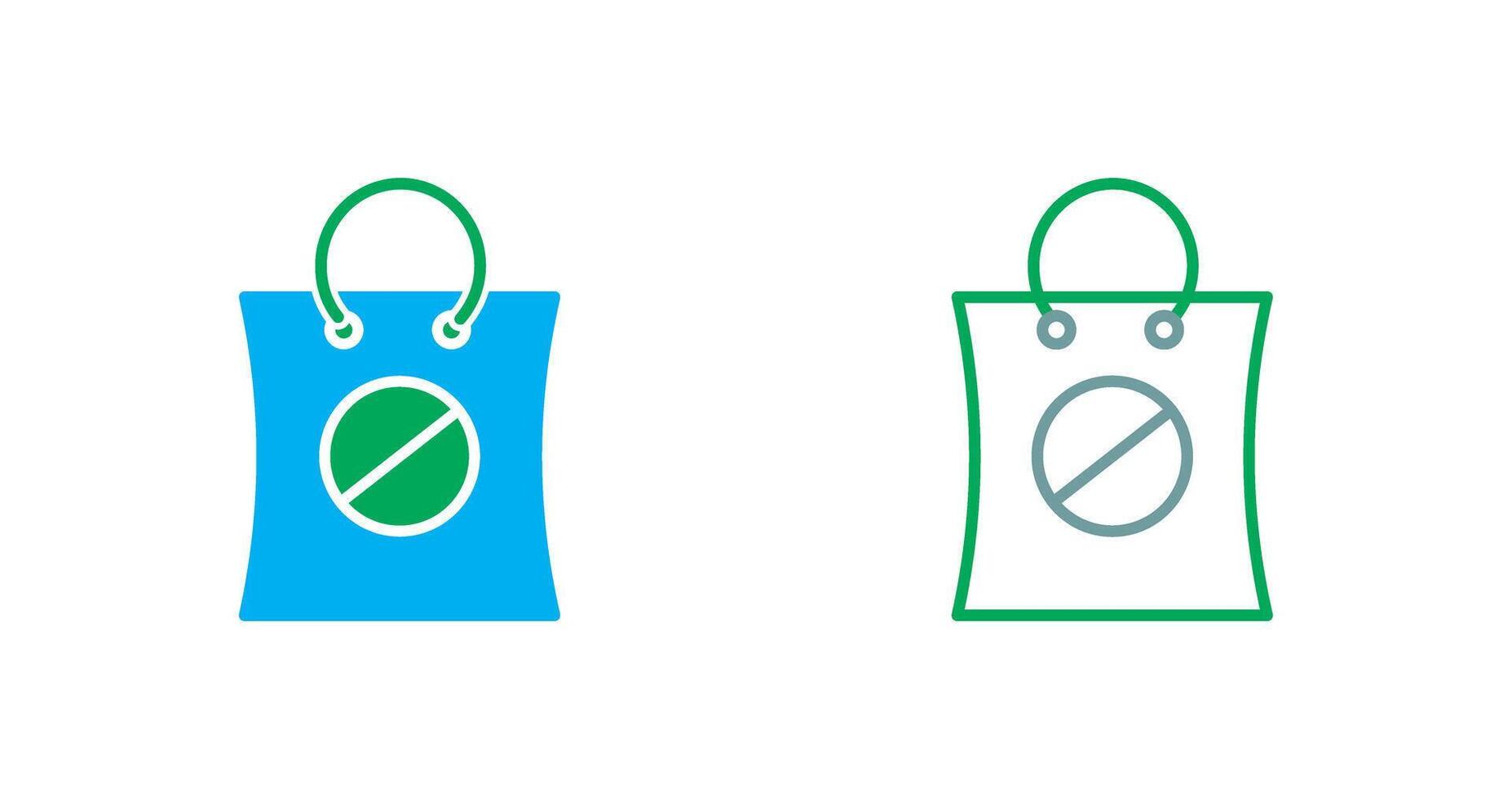 Pesticide Bags Icon vector