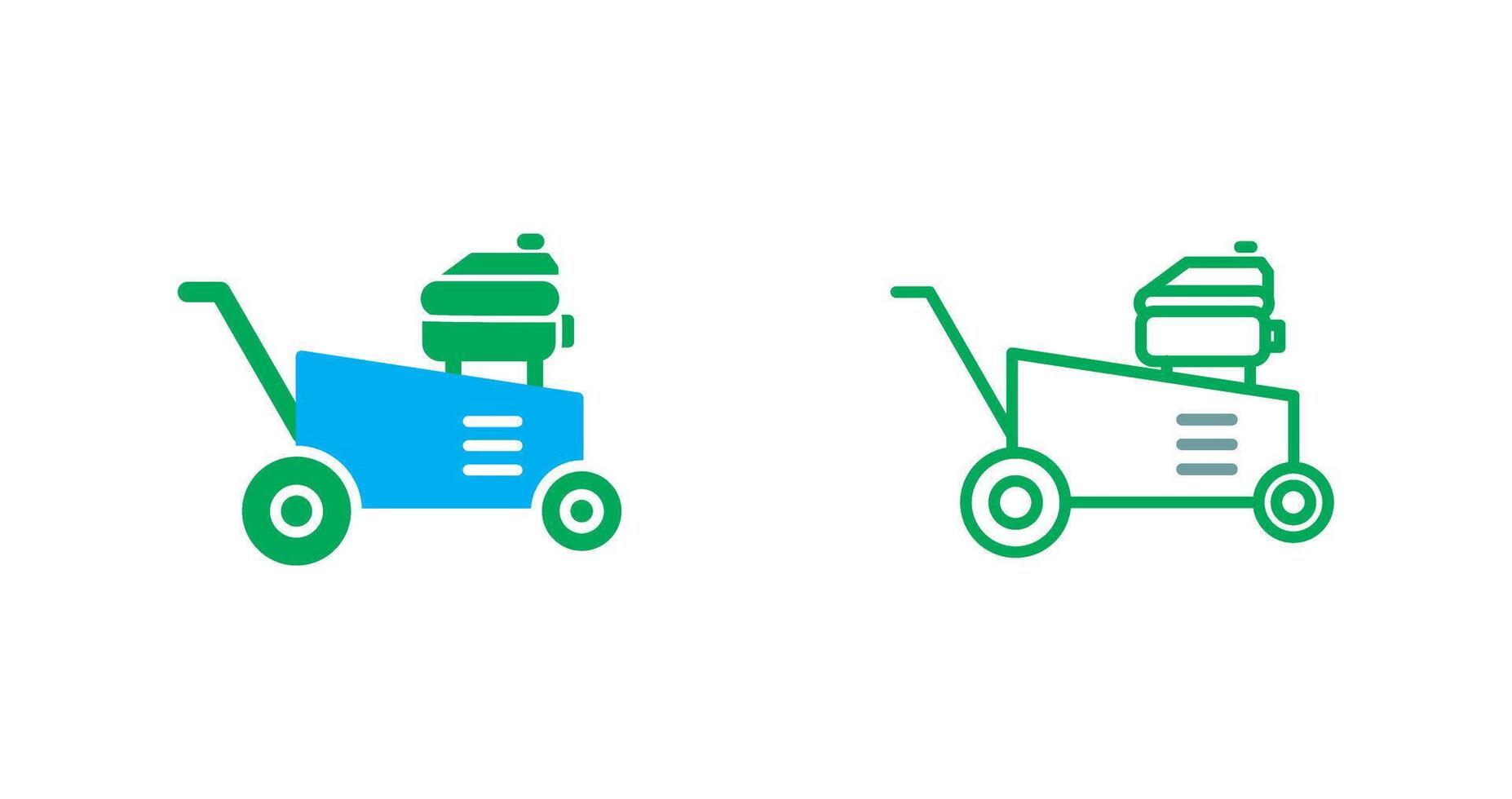 Lawn Mower Icon vector