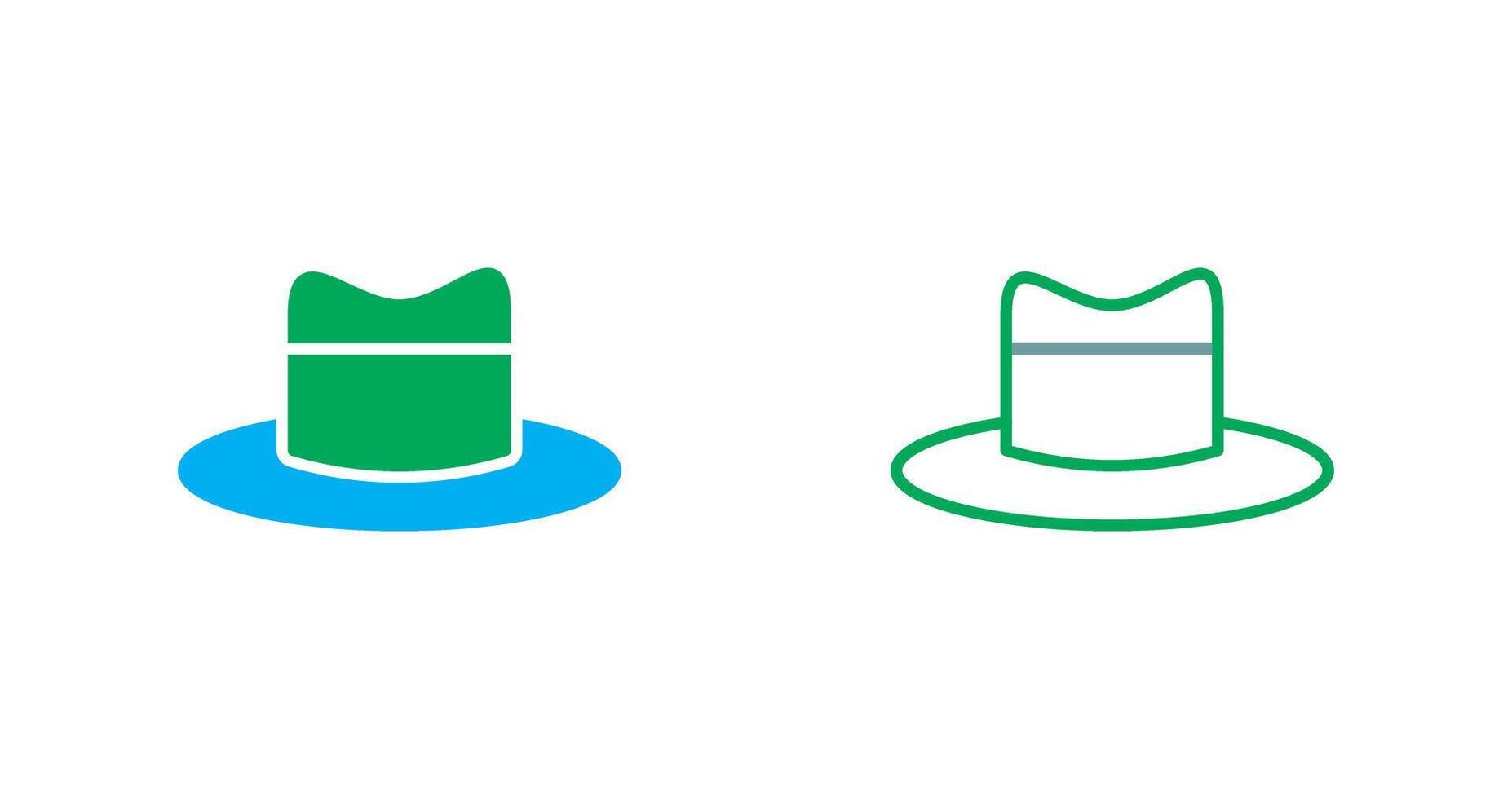 sombrero yo icono vector
