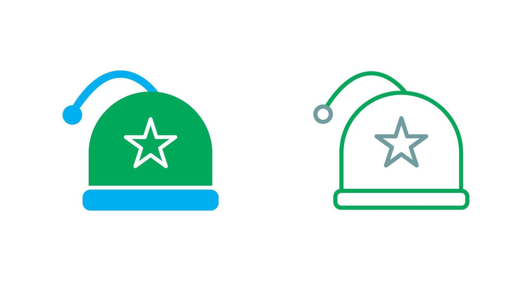 Christmas Cap Icon vector