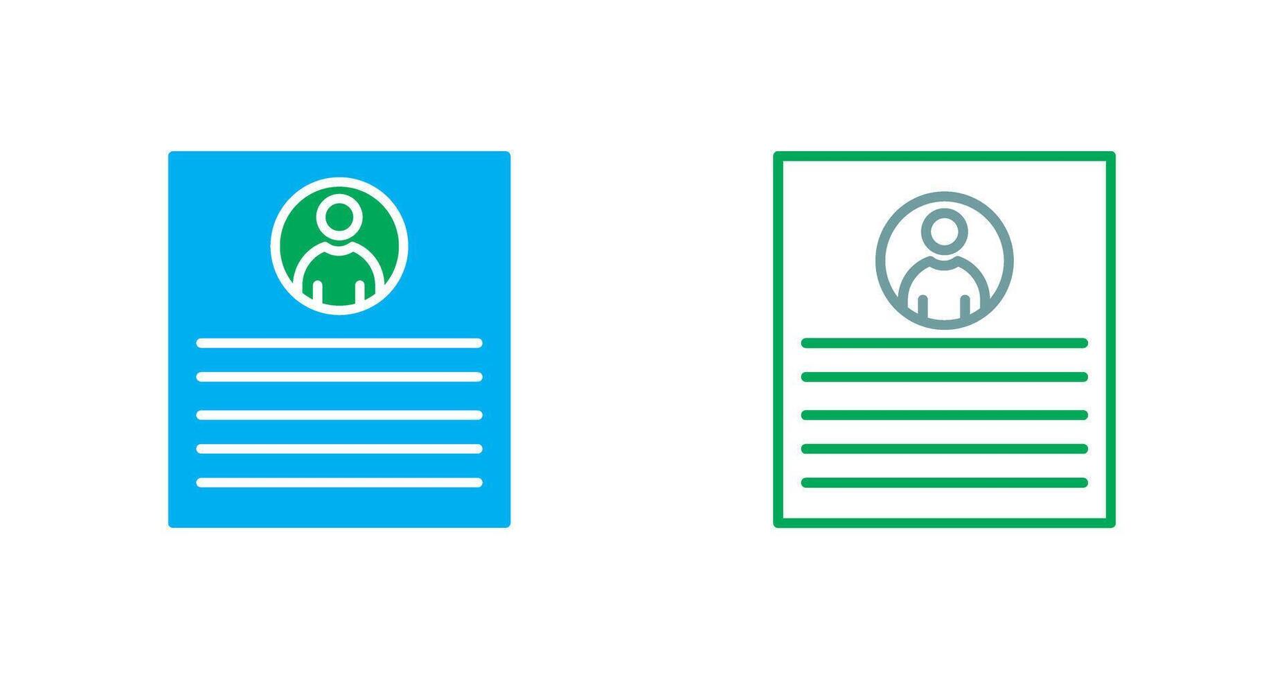 Client Profile Icon vector