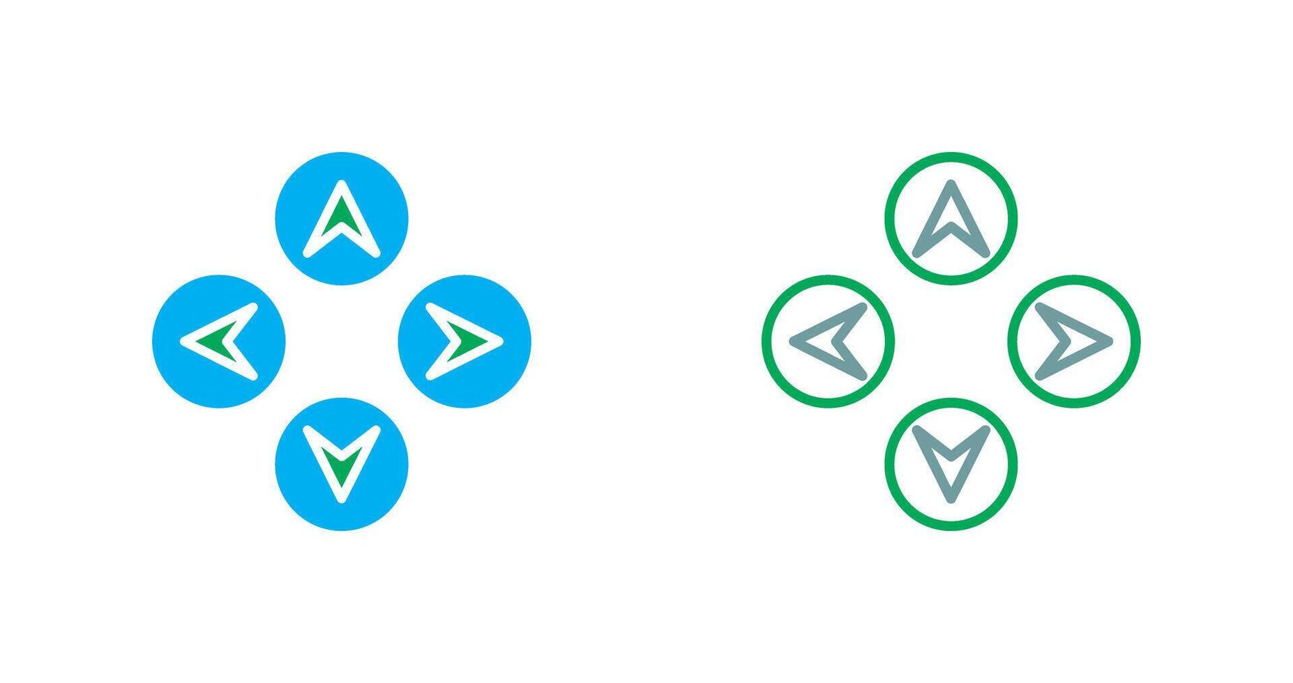 Arrow Directions Icon vector
