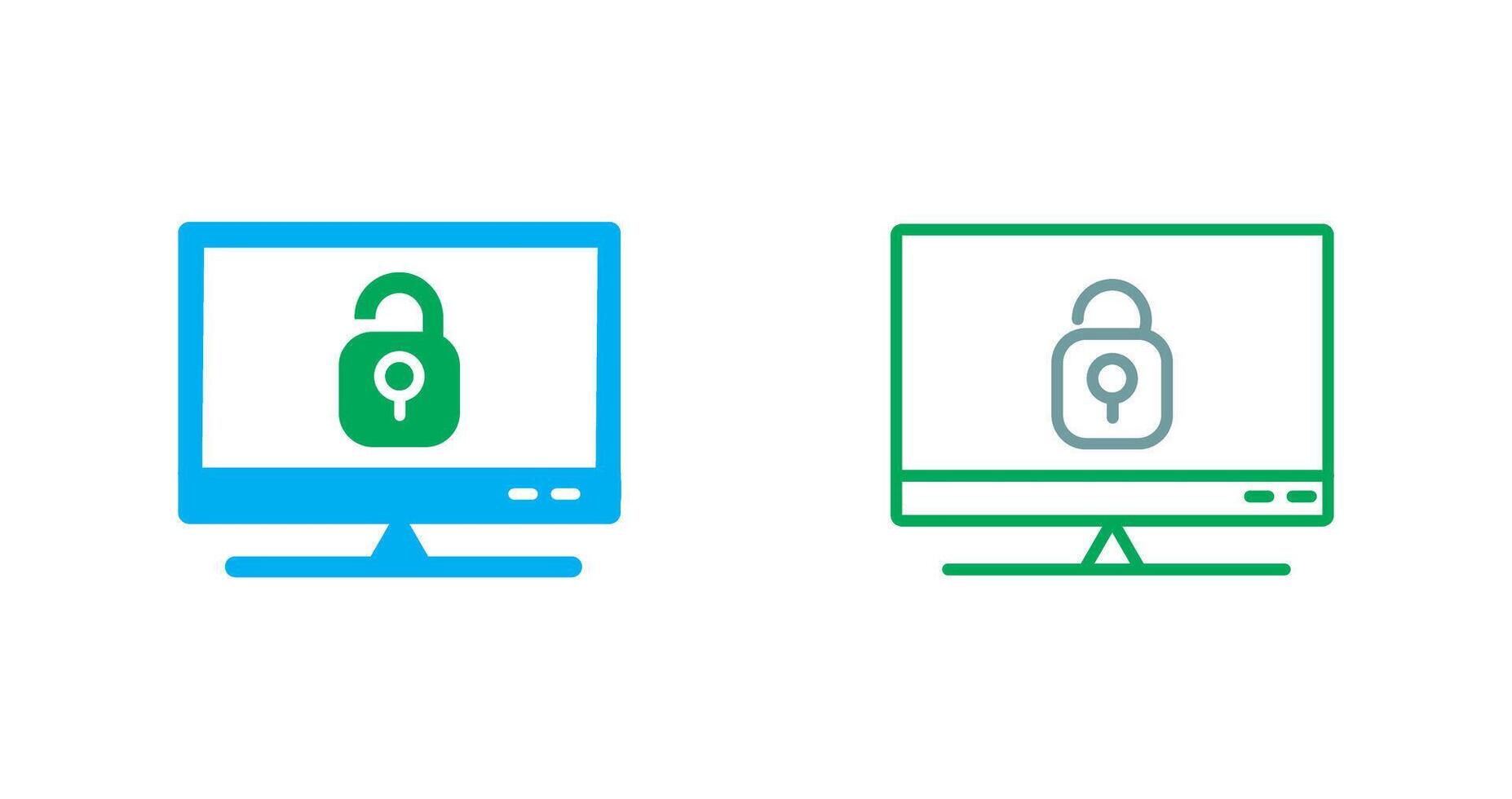 Closed Access Icon vector