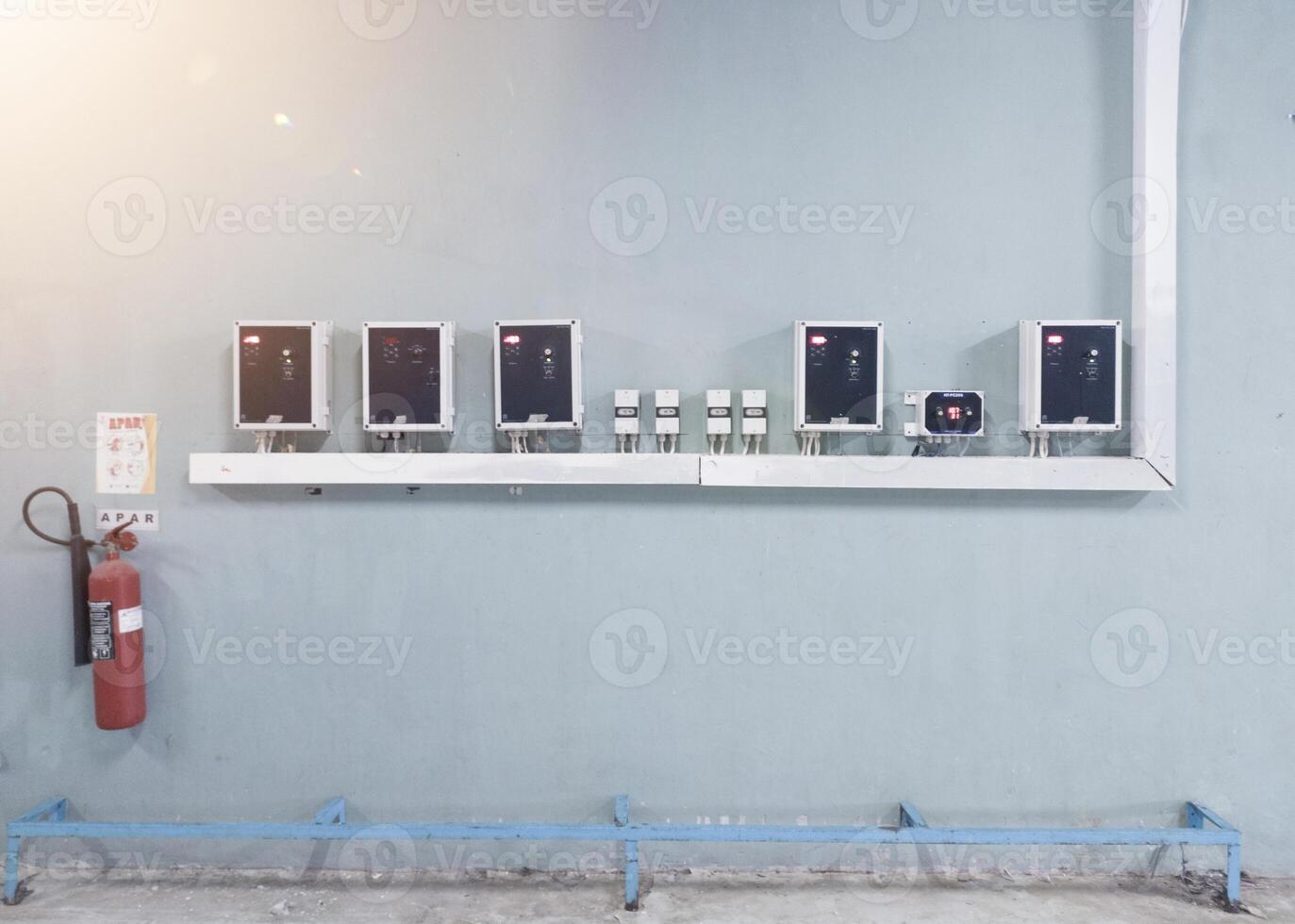 Air pressure control panel on industry, exhaust fan control panel. 42873722 Stock Photo at Vecteezy
