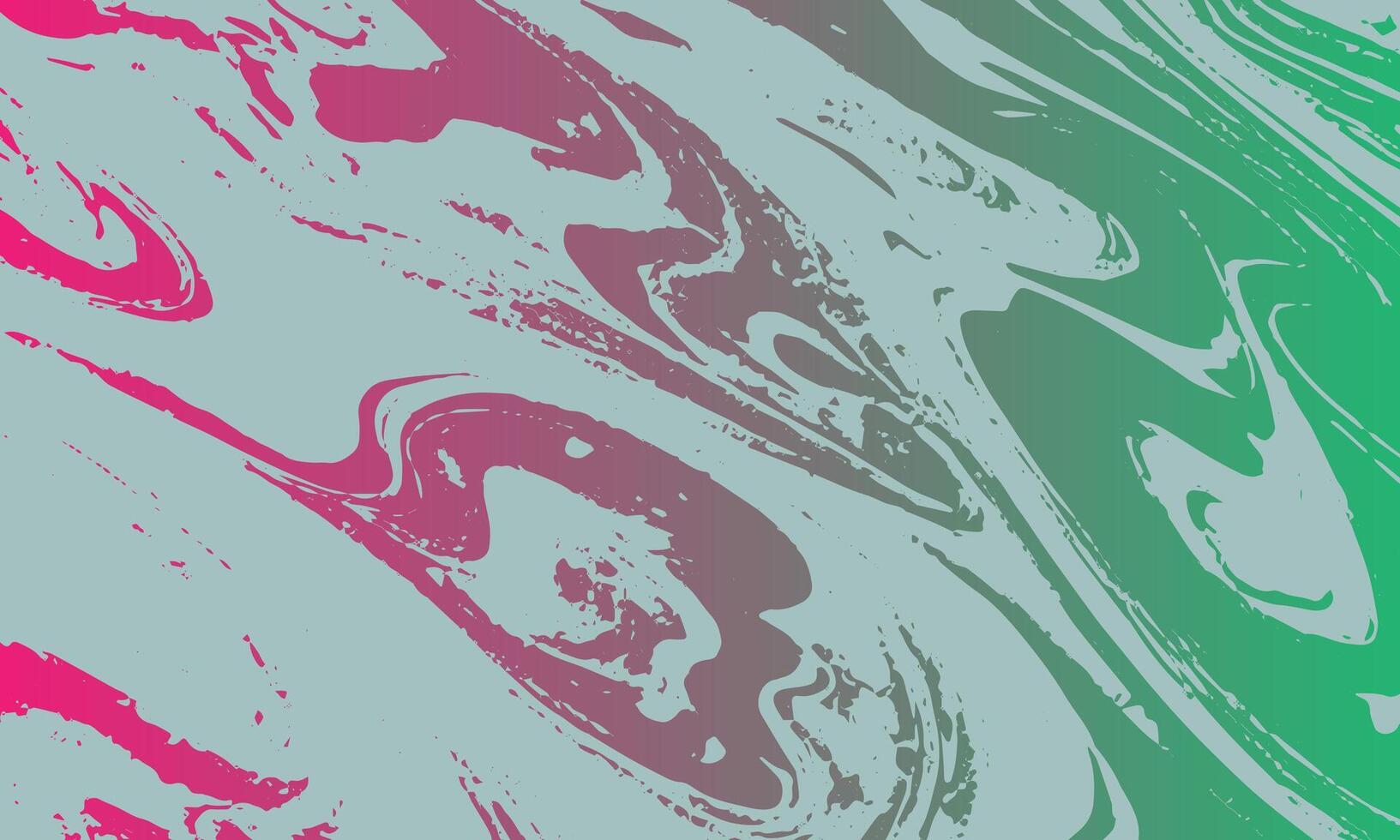 a green and pink marble background with a pink and green swirl vector