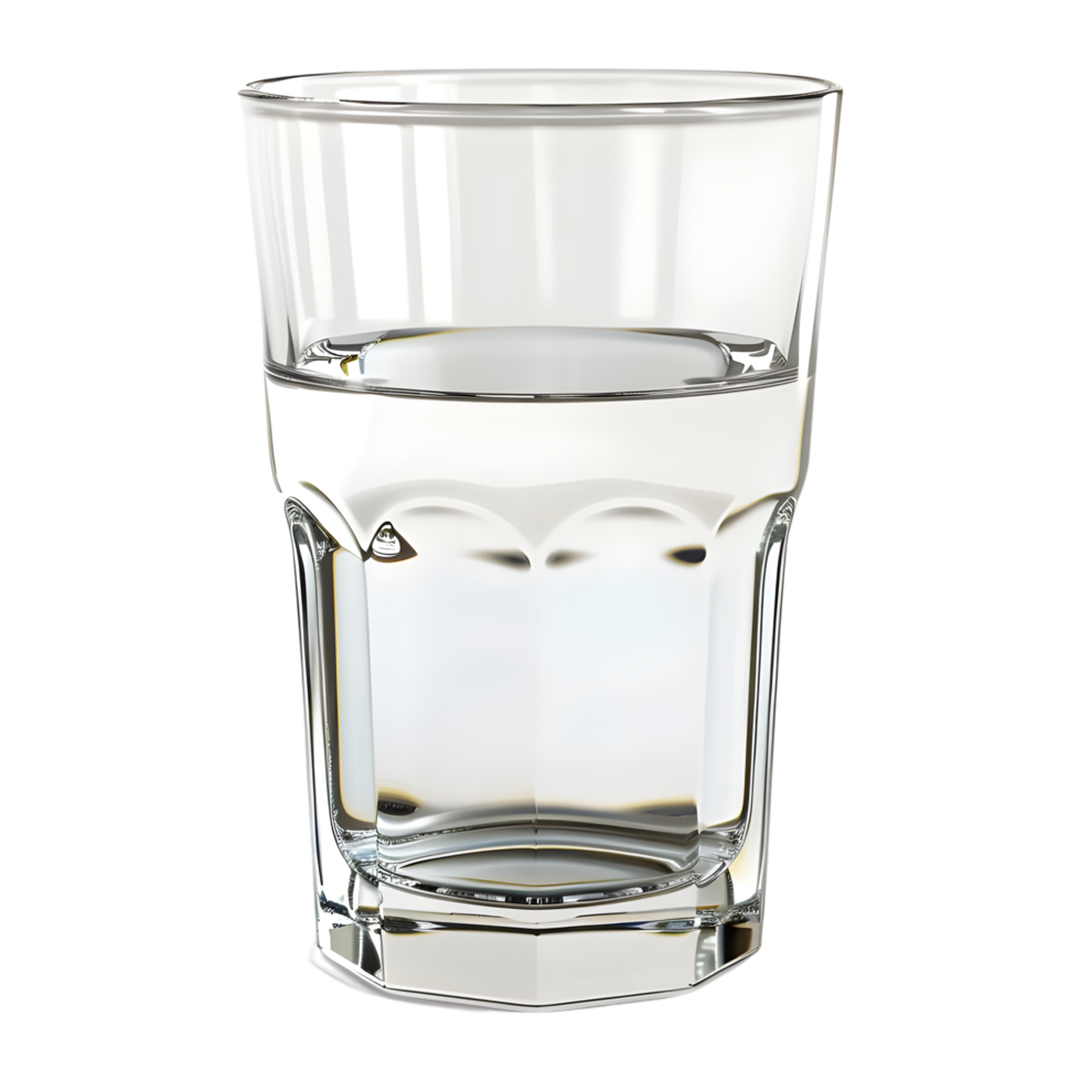 water glas Aan transparant achtergrond - png