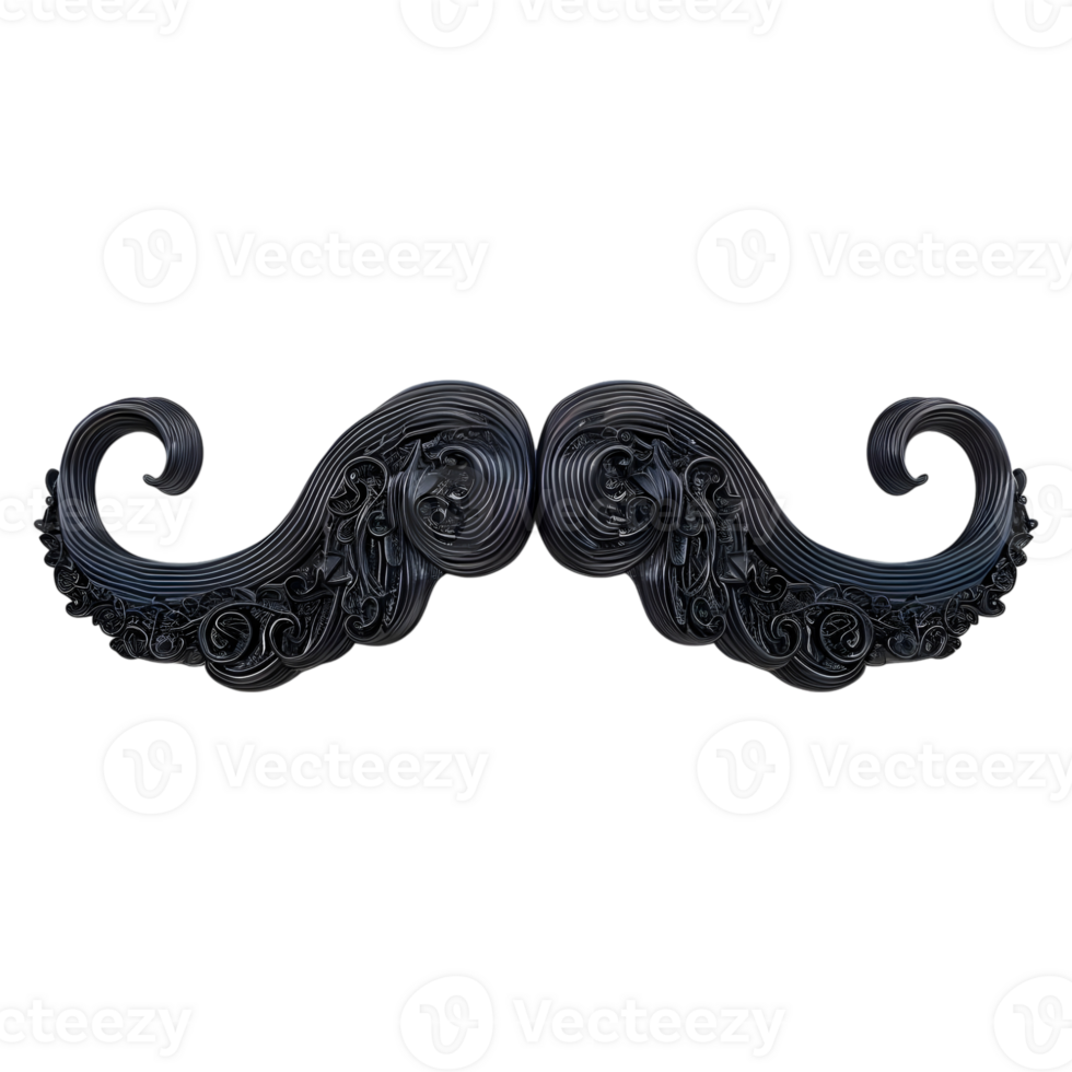 Mustachio on Transparent background - png