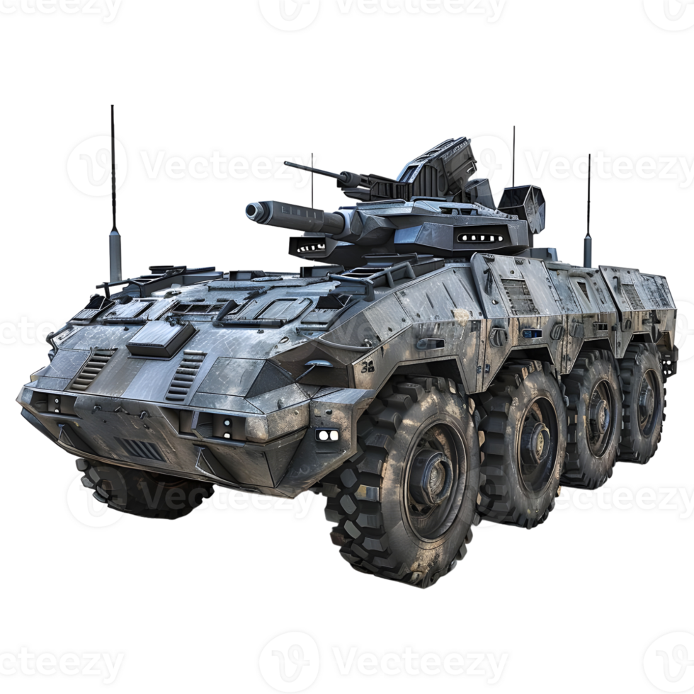 Krieg Panzer auf transparent Hintergrund - - png