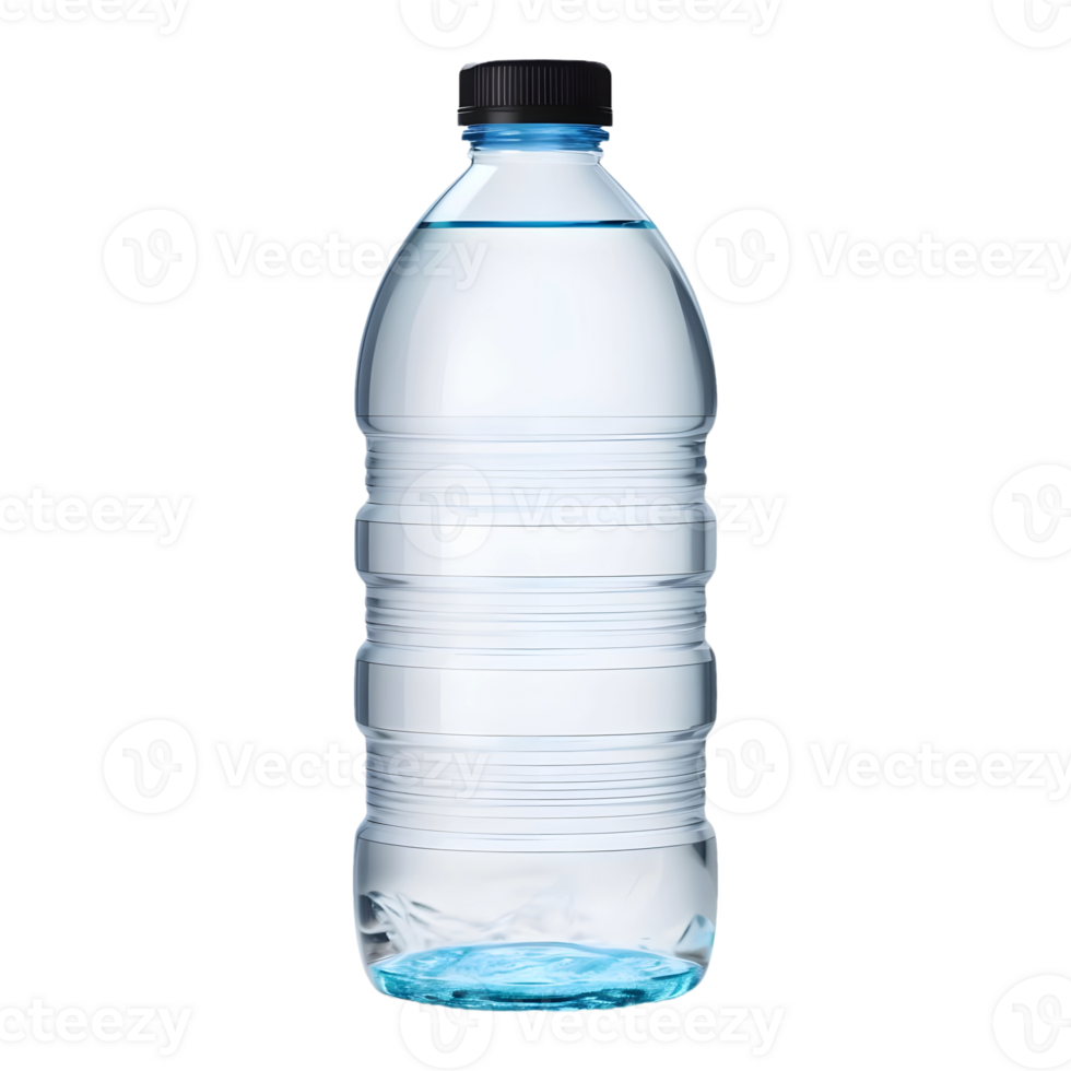 Mineral Water Bottle on Transparent background - png