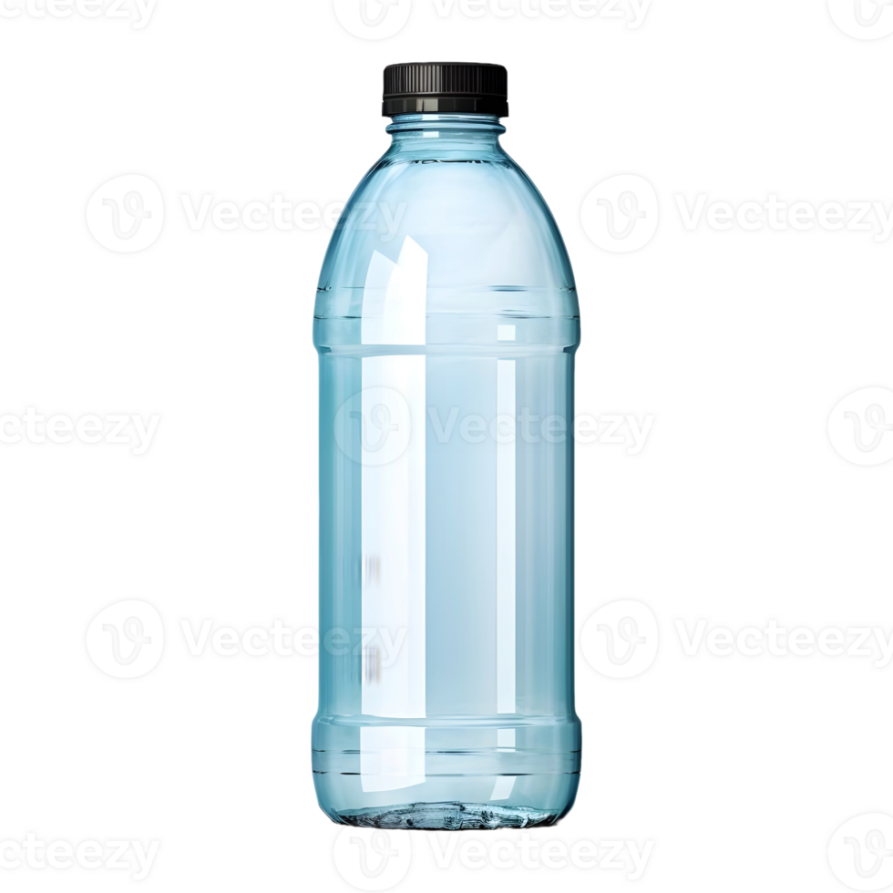 Mineral Water Bottle on Transparent background - png