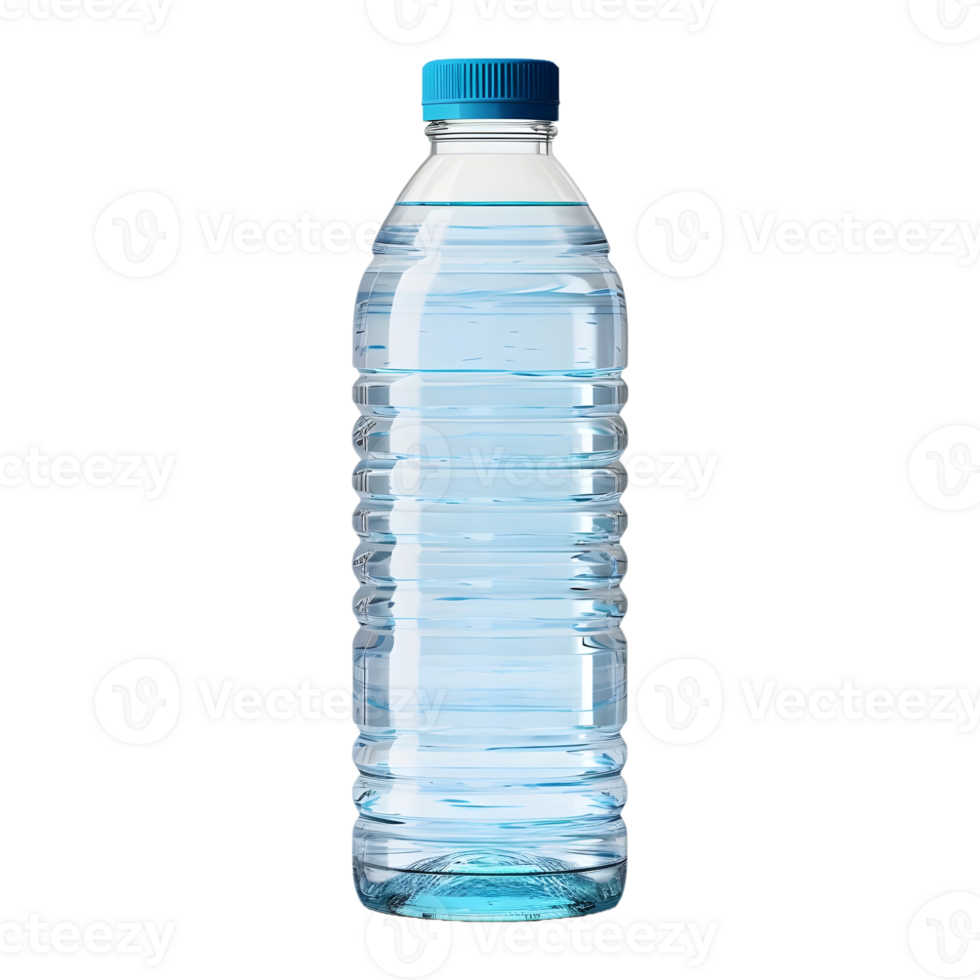 Mineral Water Bottle on Transparent background - png