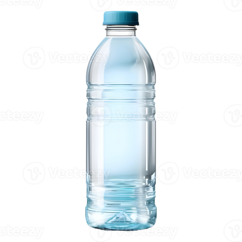 Mineral Water Bottle on Transparent background - png